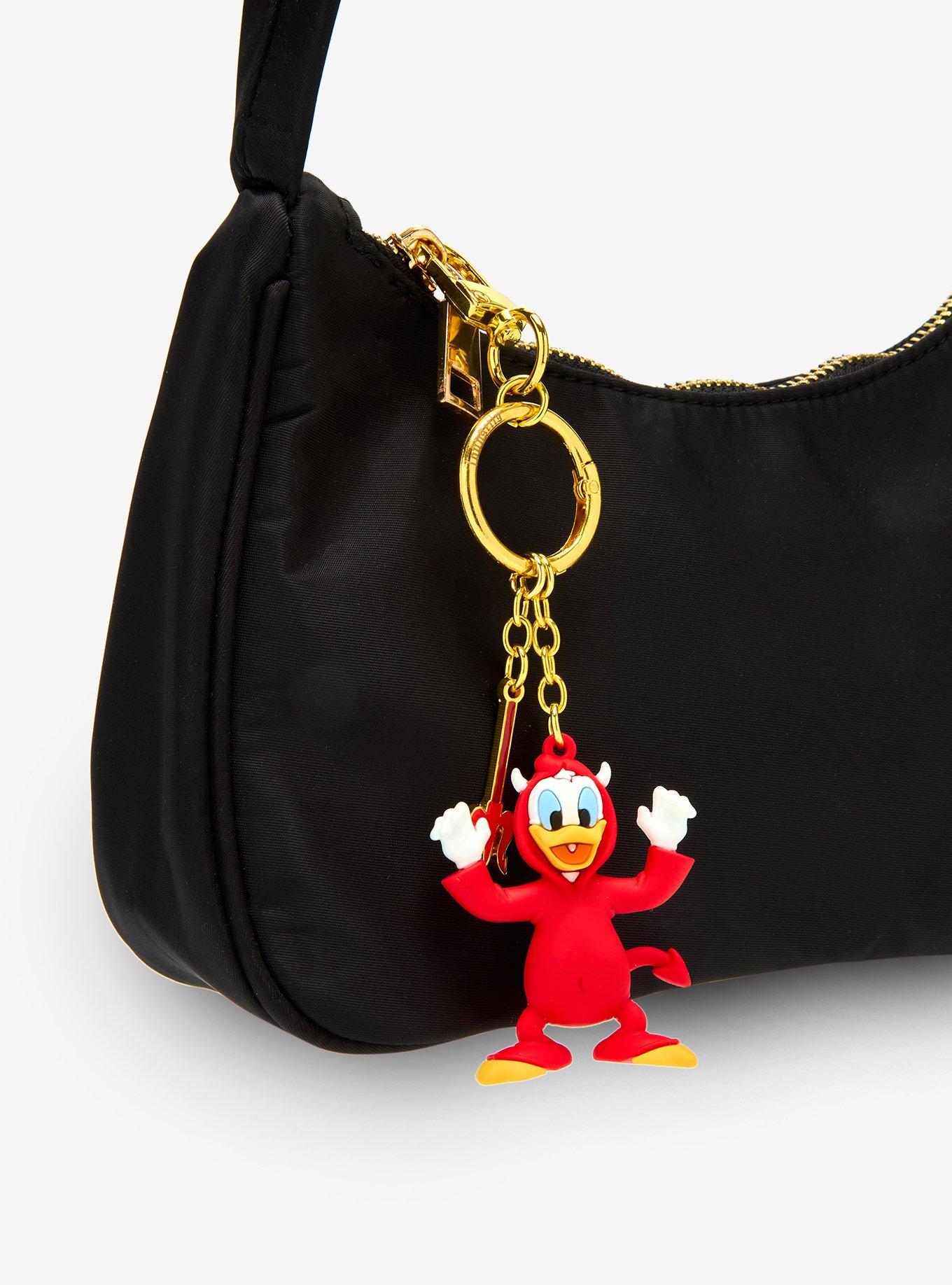 Loungefly Disney Donald Duck Devil 3D Keychain — BoxLunch Exclusive, , hi-res