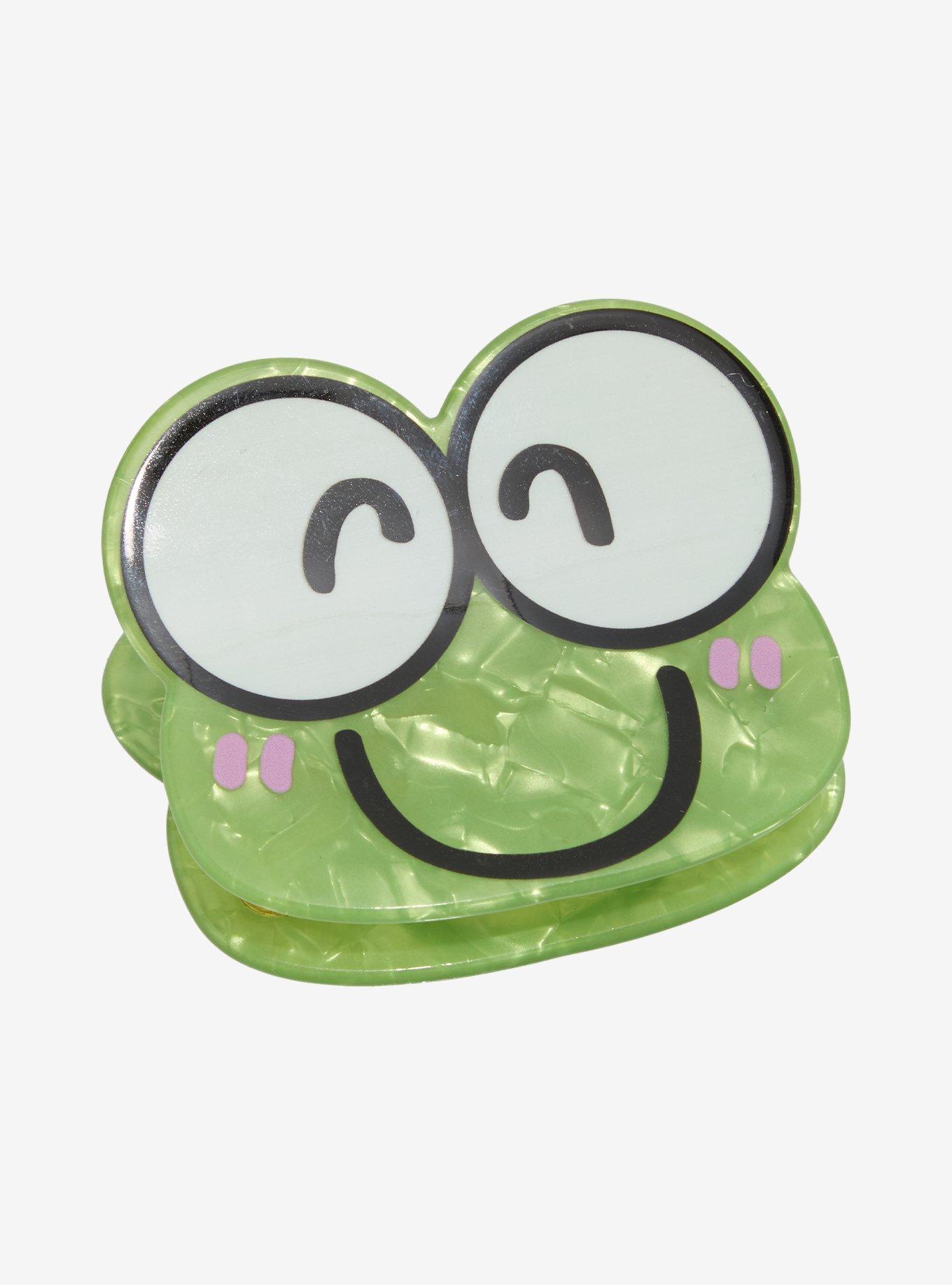 Keroppi Smiling Figural Claw Hair Clip, , hi-res