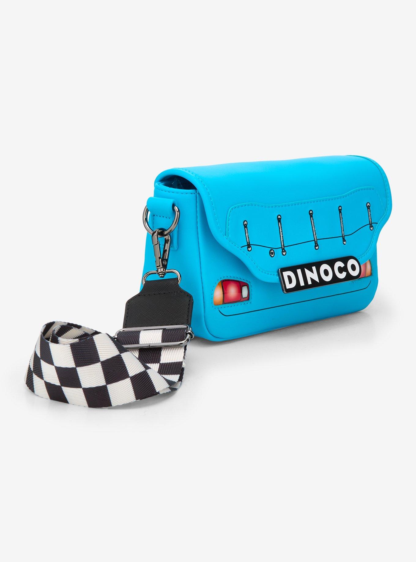 Loungefly Disney Pixars Cars Lightning McQueen Dinoco Light-Up Crossbody Bag — BoxLunch Exclusive, , alternate