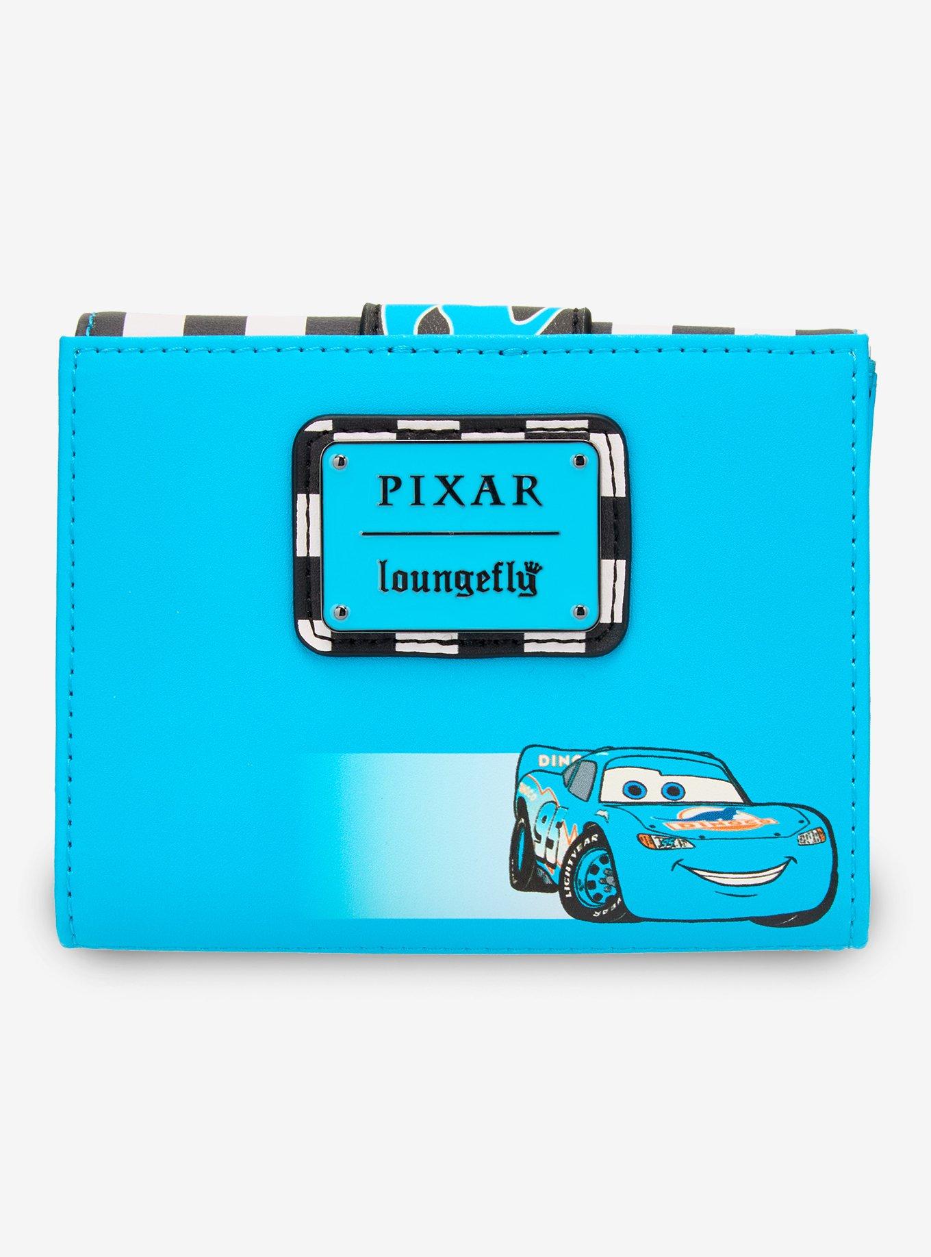 Loungefly Disney Pixar Cars Lightning McQueen Dinoco Checkered Wallet - BoxLunch Exclusive, , alternate