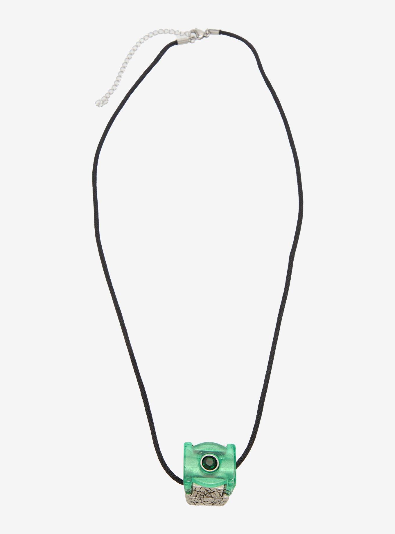 DC Comics Superman Green Lantern Ring Necklace, , hi-res