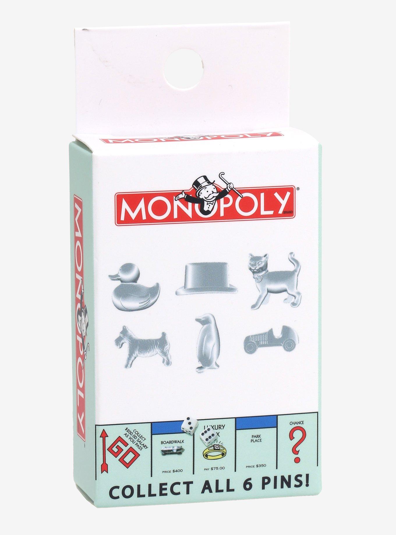 Monopoly Game Token Blind Box Enamel Pin, , hi-res