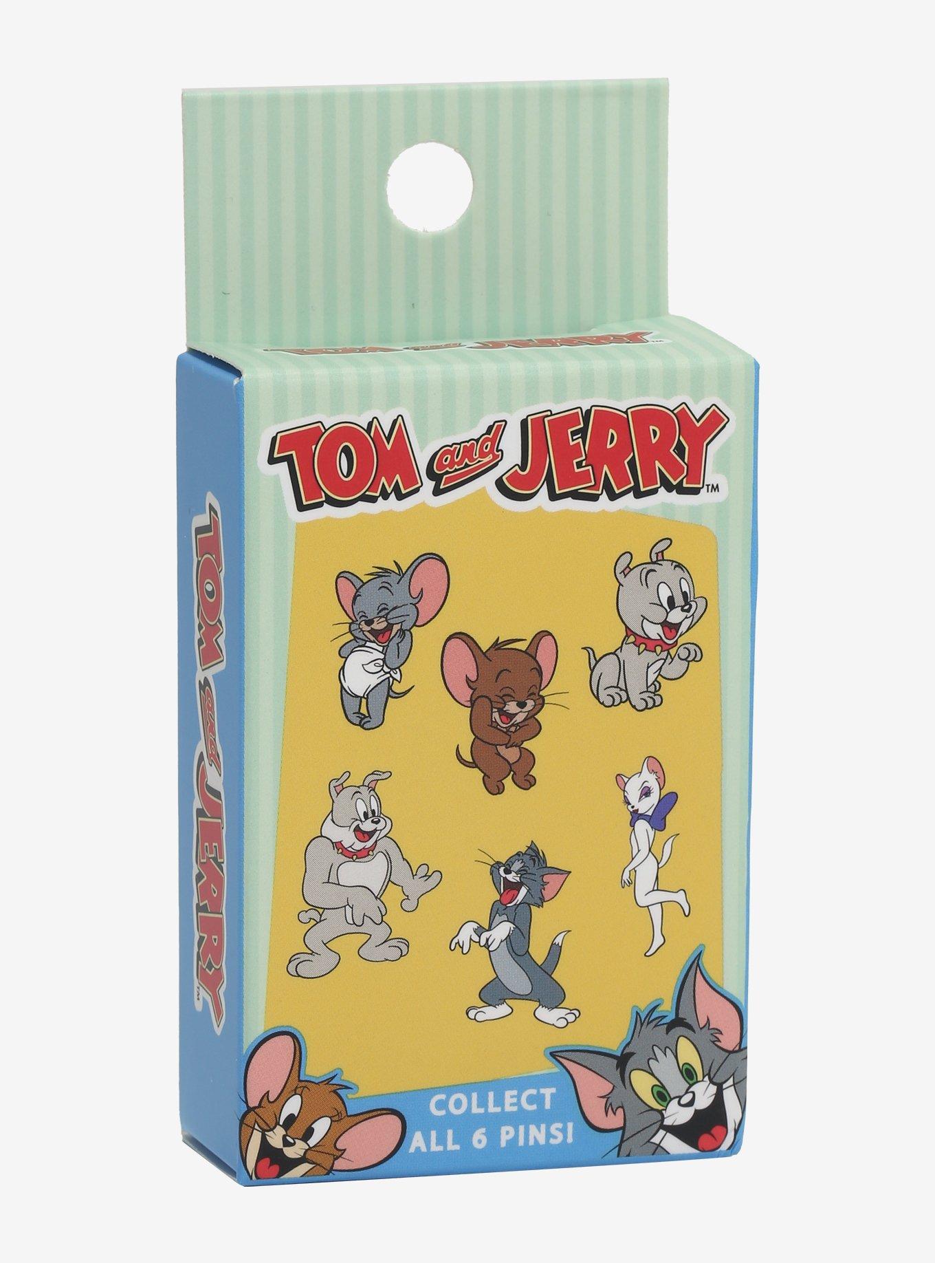 Tom and Jerry Characters Blind Box Enamel Pin, , hi-res