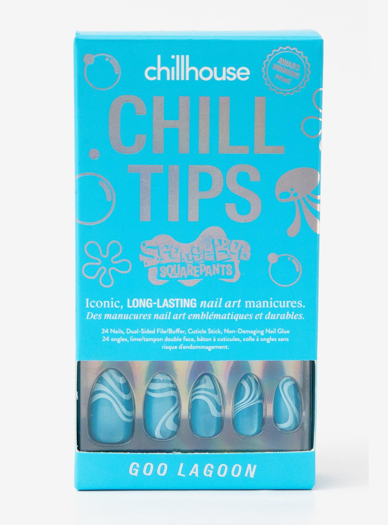 Chillhouse SpongeBob SquarePants Chill Tips Goo Lagoon Press On Nails