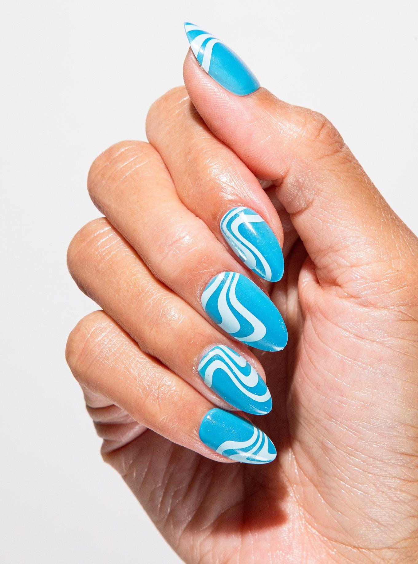 Chillhouse SpongeBob SquarePants Chill Tips Goo Lagoon Press On Nails, , alternate