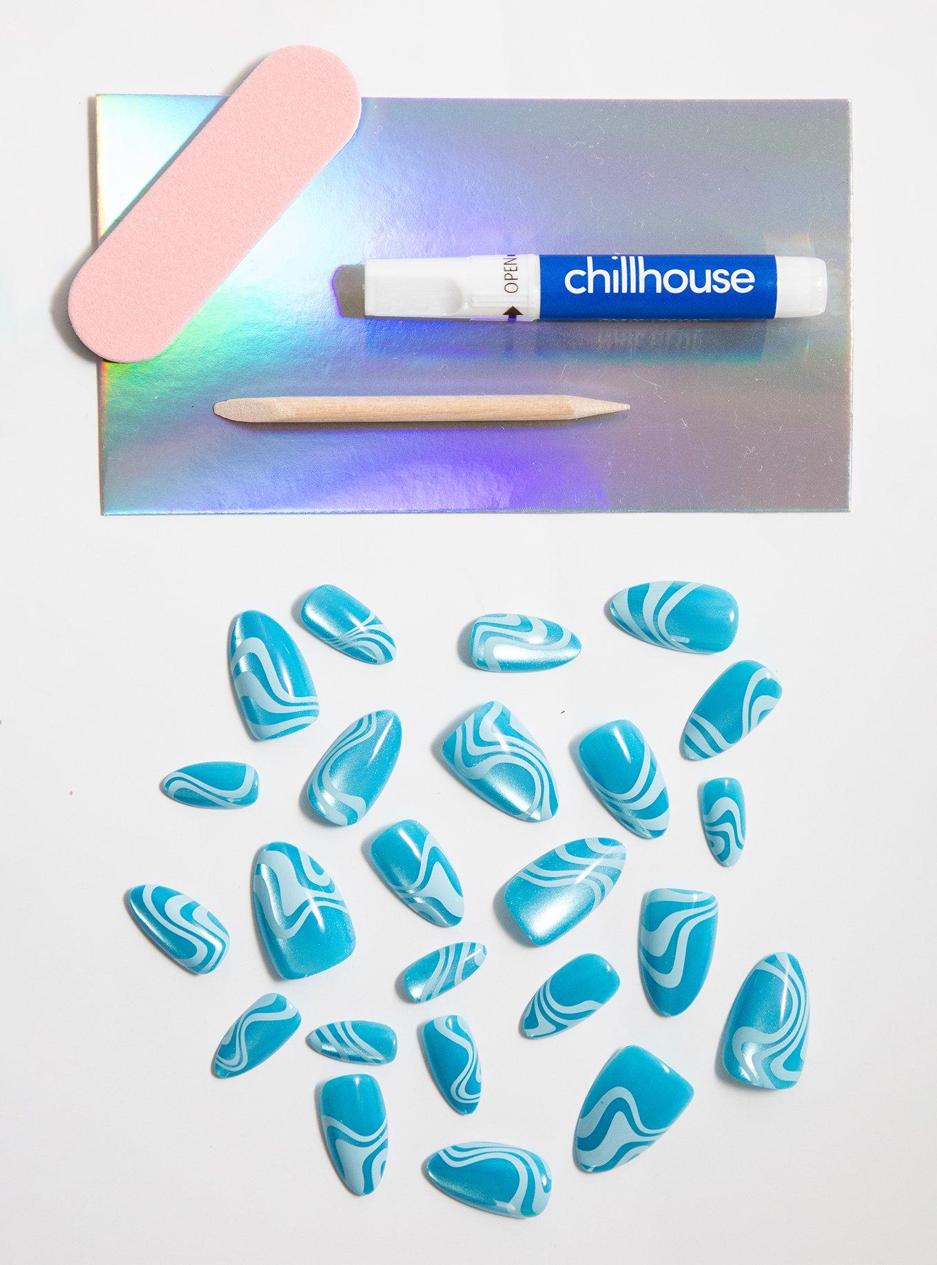 Chillhouse SpongeBob SquarePants Chill Tips Goo Lagoon Press On Nails, , alternate