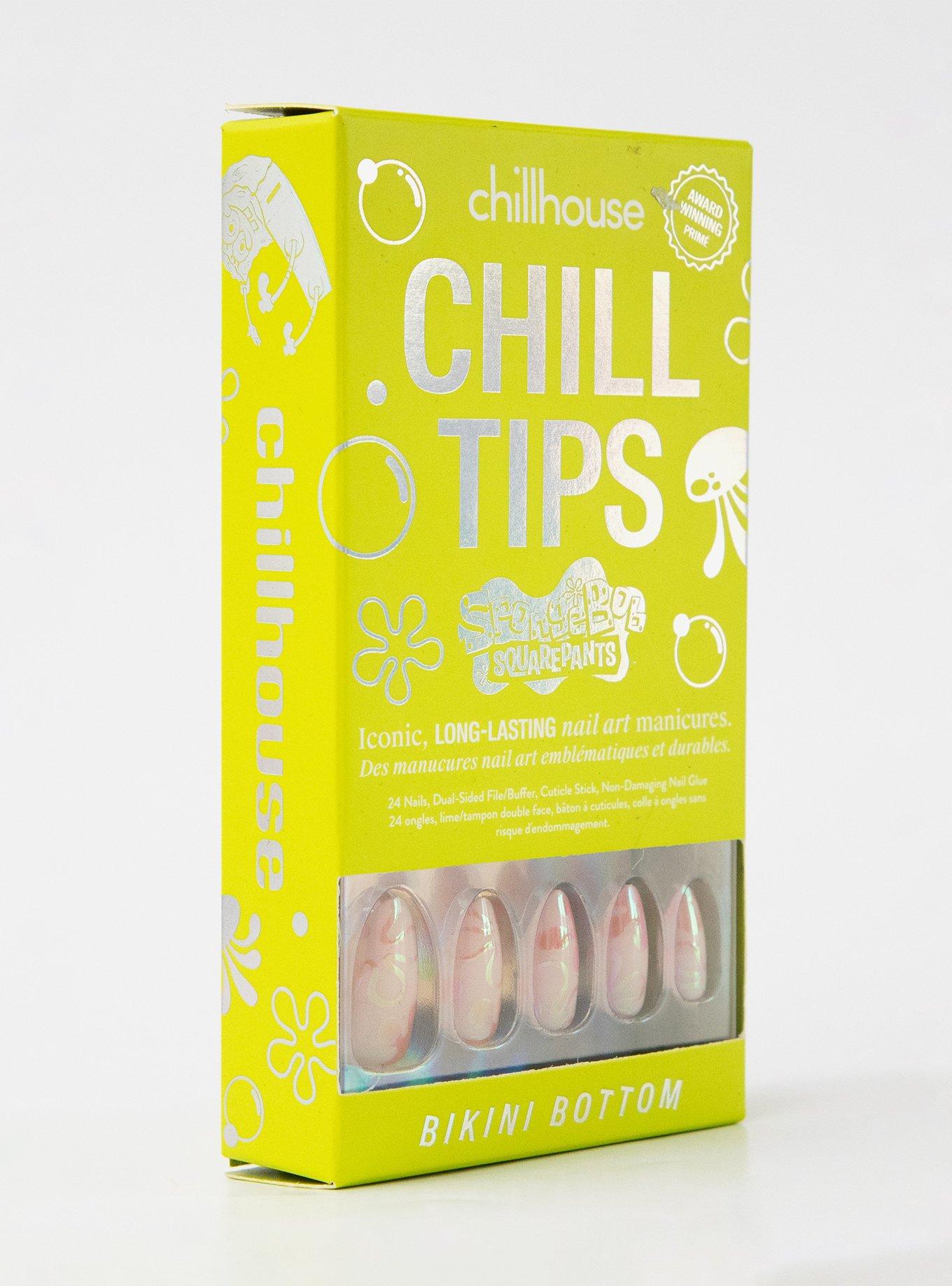 Chillhouse SpongeBob SquarePants Chill Tips Bikini Bottom Press On Nails, , hi-res