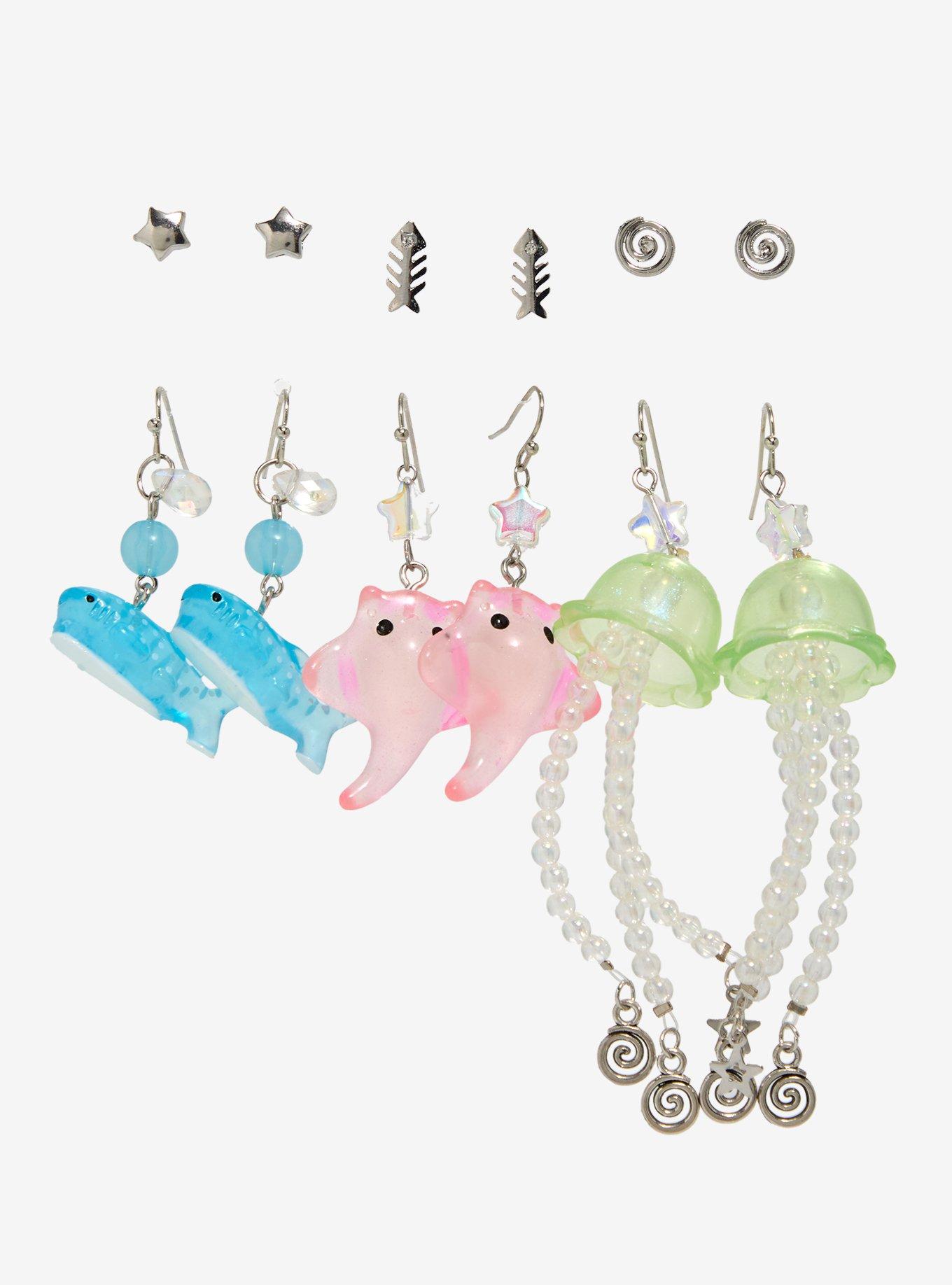 Sweet Society Sea Creatures Earring Set, , hi-res