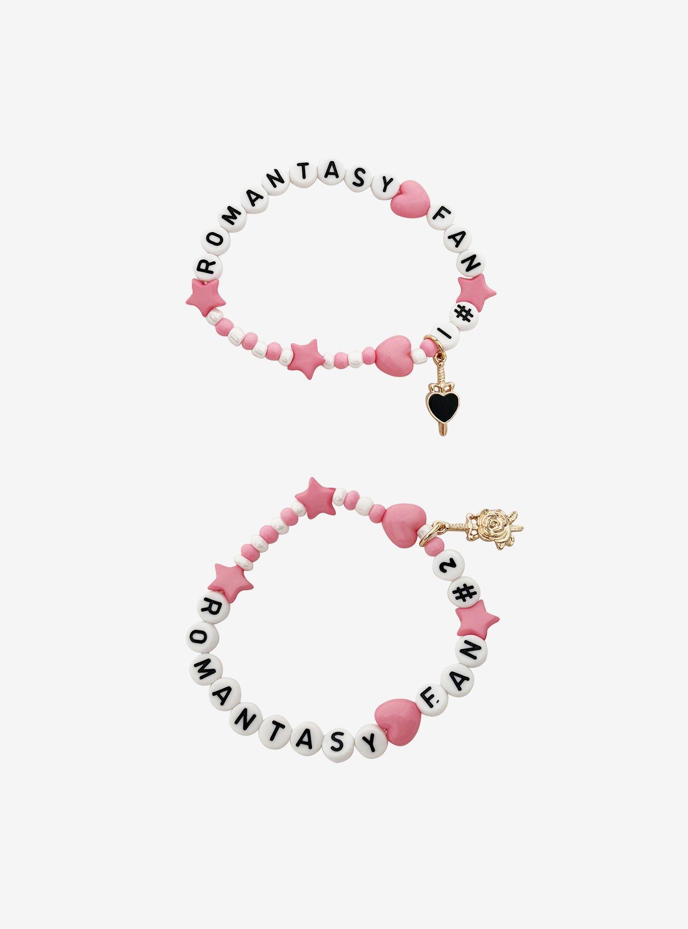 Thorn & Fable Romantasy Fan Best Friend Bead Bracelet Set, , hi-res