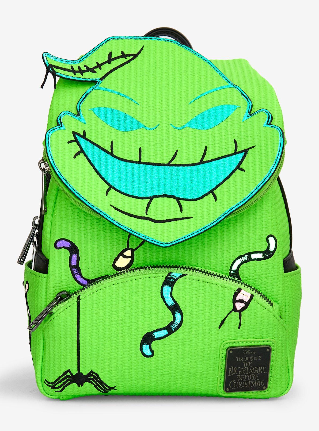 Loungefly Disney The Nightmare Before Christmas Oogie Boogie Glow-in-the-Dark Mini Backpack — BoxLunch Exclusive, , hi-res