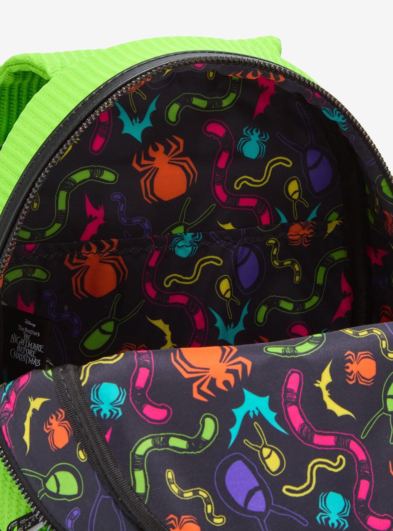 Loungefly Disney The Nightmare Before Christmas Oogie Boogie Glow-in-the-Dark Mini Backpack — BoxLunch Exclusive