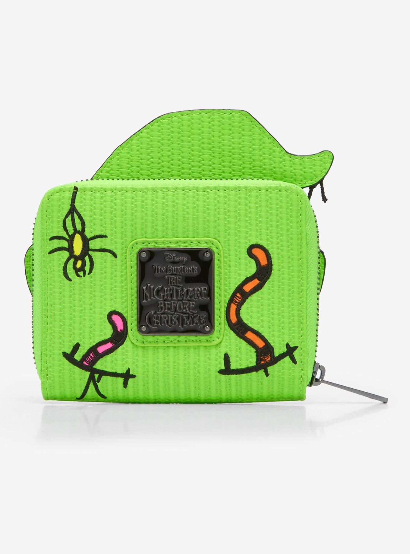 Loungefly Disney The Nightmare Before Christmas Oogie Boogie Glow-in-the-Dark Zip Wallet — BoxLunch Exclusive