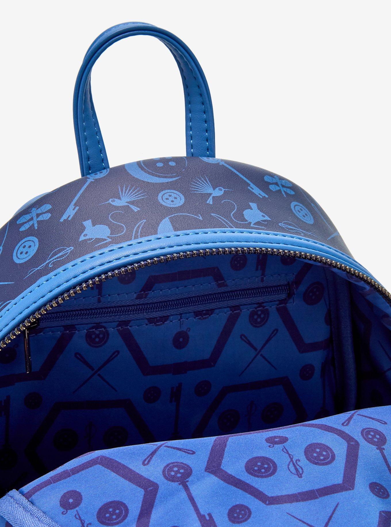 Loungefly Coraline Portal Button Frame Lenticular Mini Backpack — BoxLunch Exclusive, , alternate