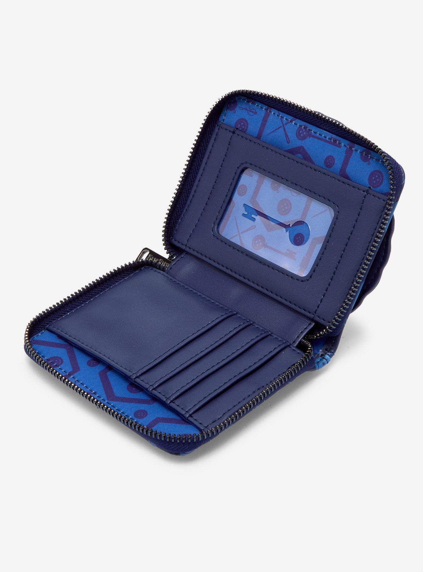 Loungefly Coraline Portal Button Frame Lenticular Zip Wallet — BoxLunch Exclusive, , alternate