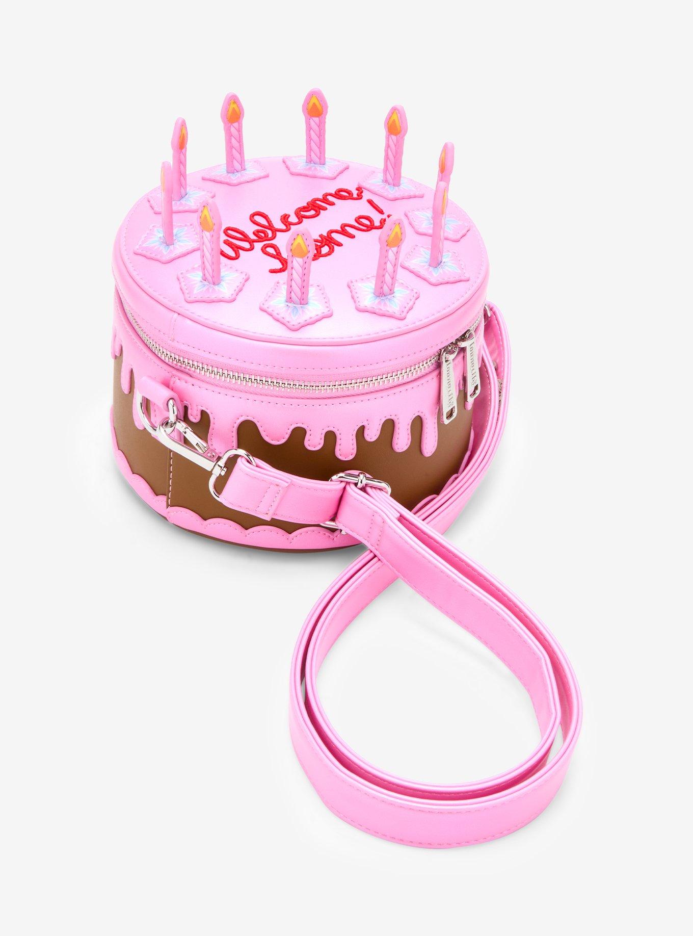 Loungefly Coraline Welcome Home Cake Figural Crossbody Bag - BoxLunch Exclusive