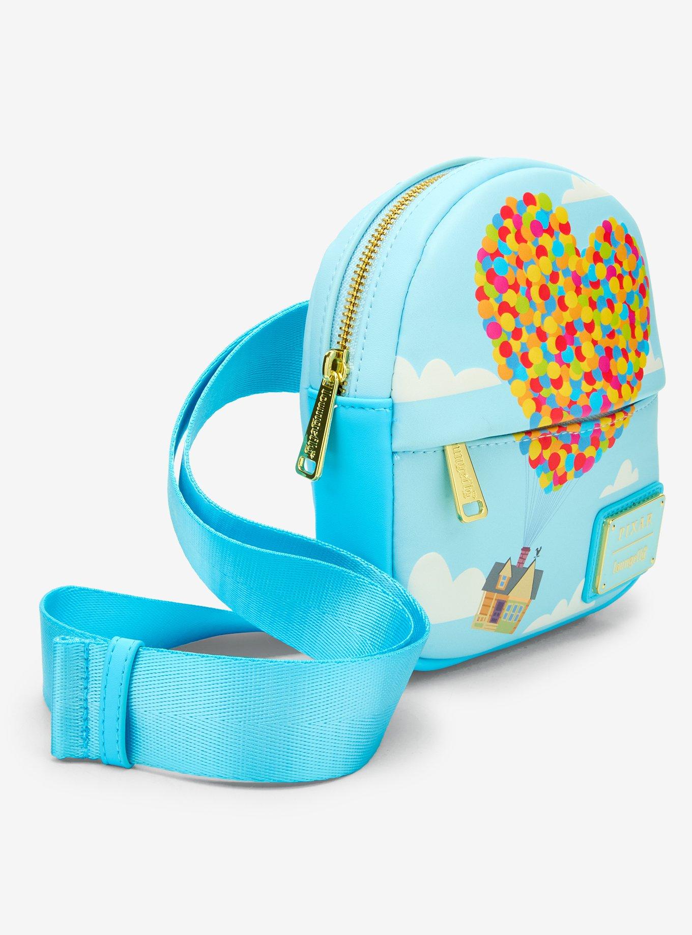 Loungefly Disney Pixar Up Heart Balloon House Belt Bag - BoxLunch Exclusive, , hi-res