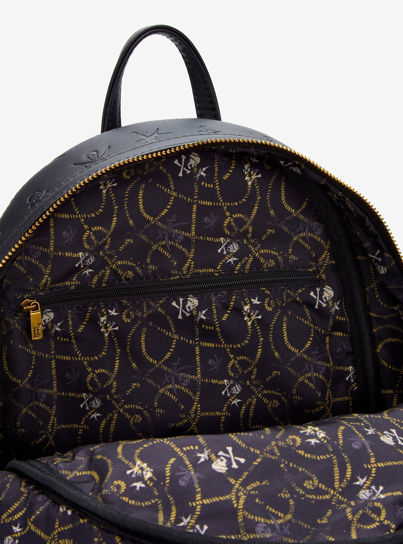 Loungefly Disney Pirates of the Caribbean Jack Sparrow Skull Mini Backpack - BoxLunch Exclusive