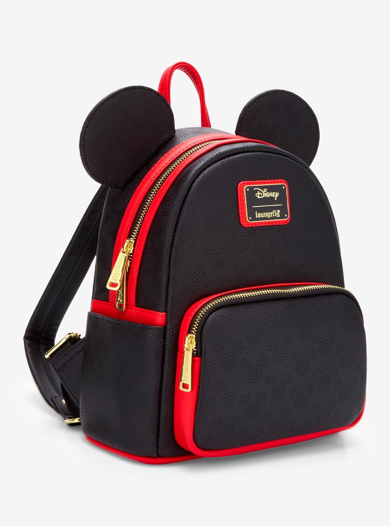 Loungefly Disney Mickey Mouse Silhouette Ears Mini Backpack - BoxLunch Exclusive, , hi-res
