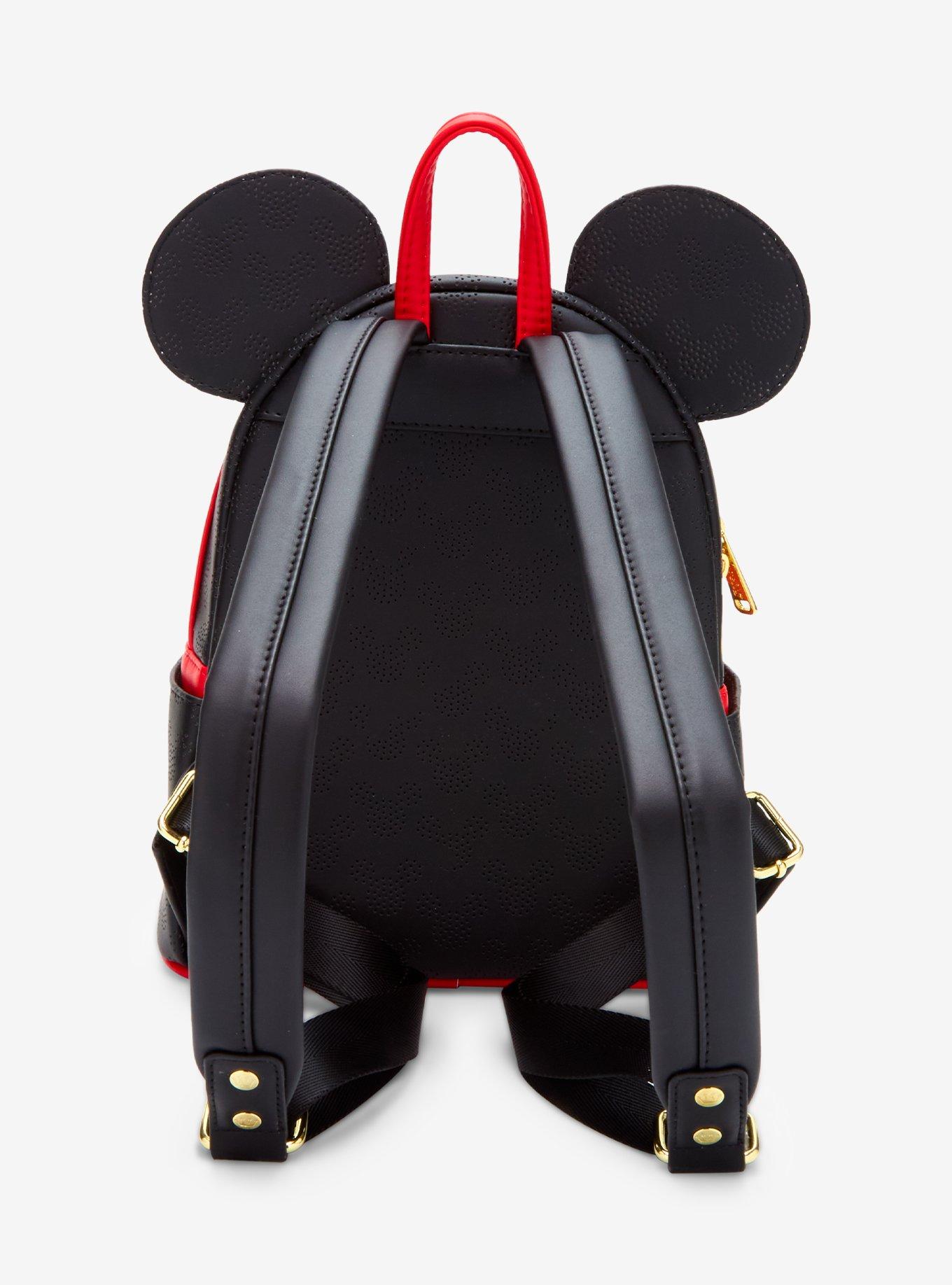 Loungefly Disney Mickey Mouse Silhouette Ears Mini Backpack - BoxLunch Exclusive, , alternate