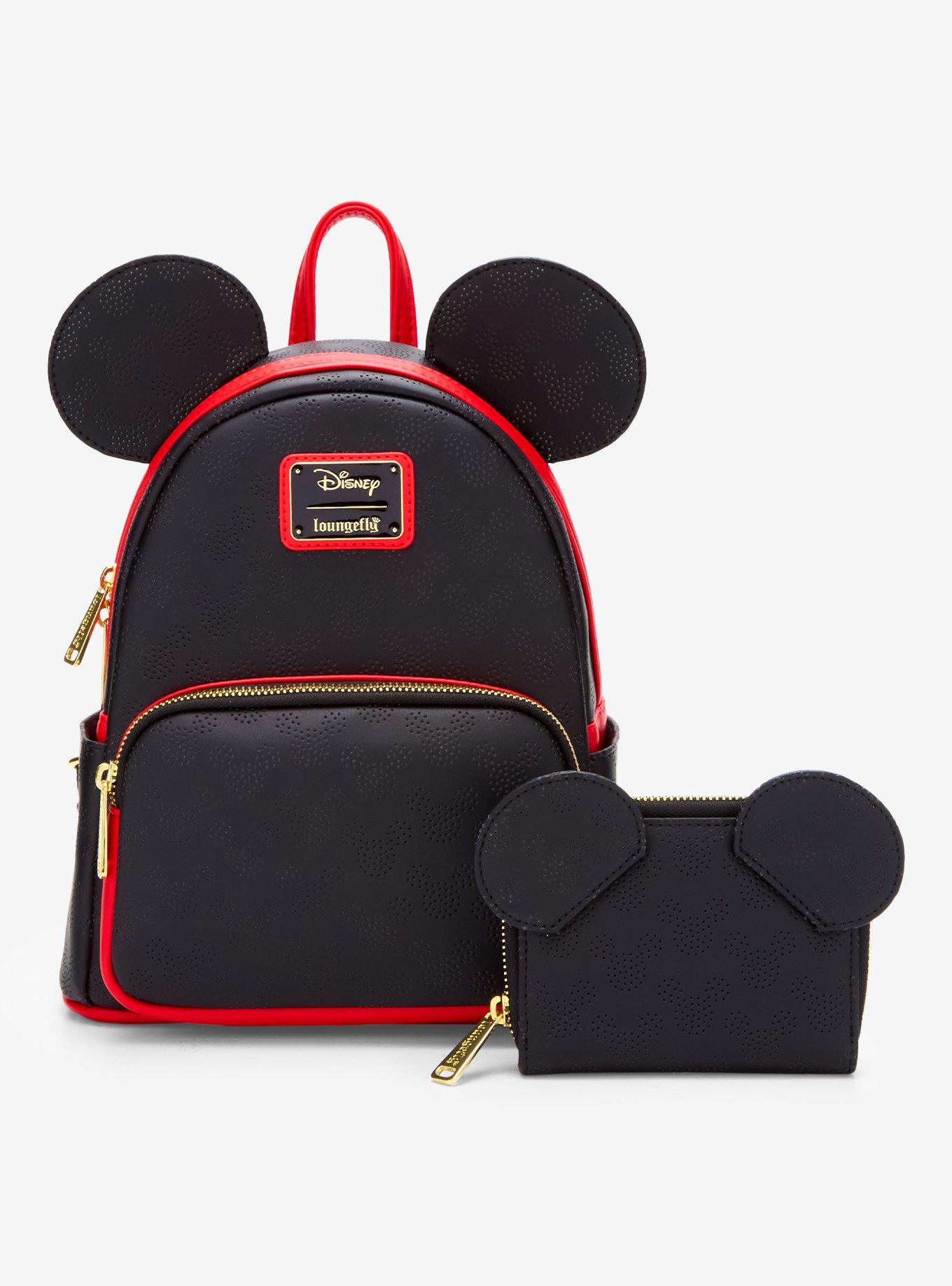 Loungefly Disney Mickey Mouse Silhouette Ears Mini Backpack - BoxLunch Exclusive, , alternate