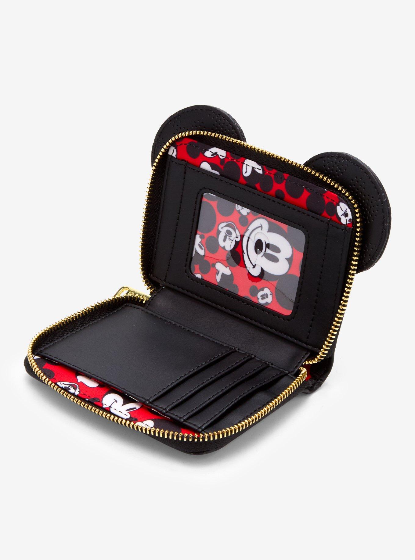 Loungefly Disney Mickey Mouse Silhouette Ears Wallet - BoxLunch Exclusive, , alternate