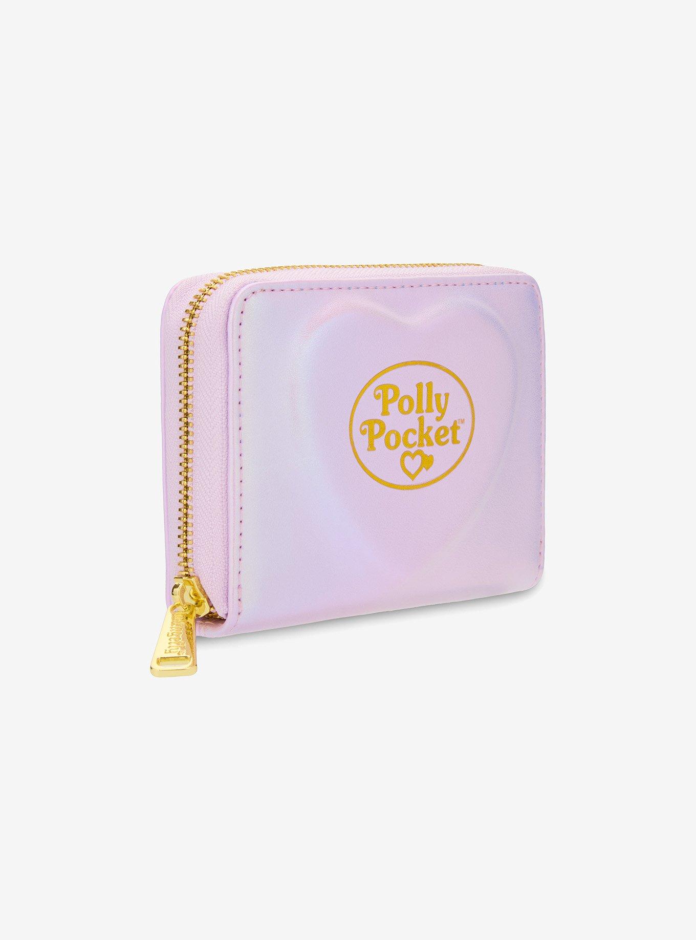 Loungefly Polly Pocket Iridescent Accordion Wallet - BoxLunch Exclusive, , hi-res