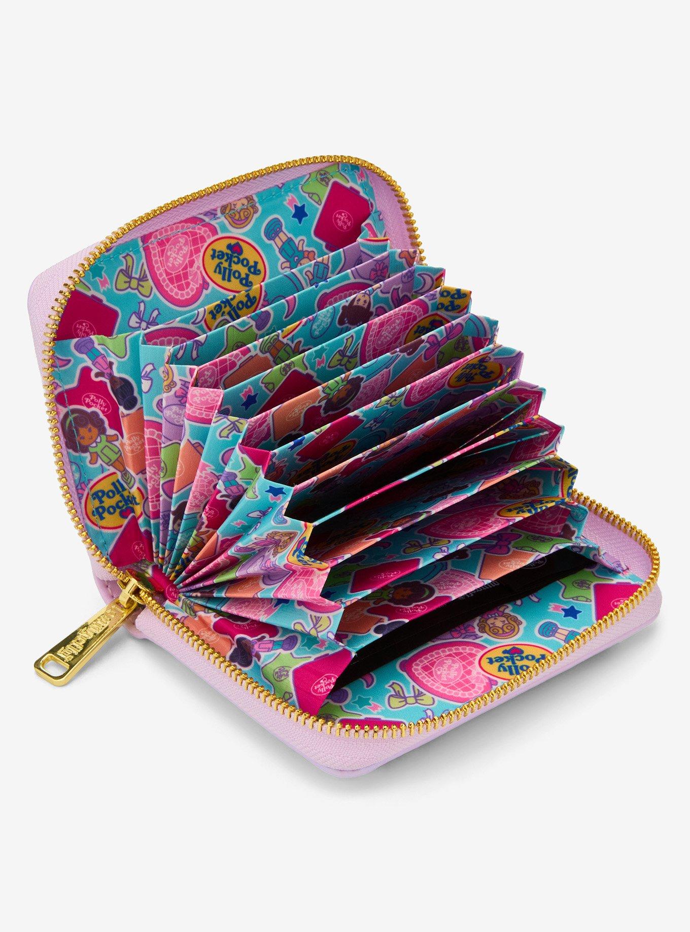 Loungefly Polly Pocket Iridescent Accordion Wallet - BoxLunch Exclusive