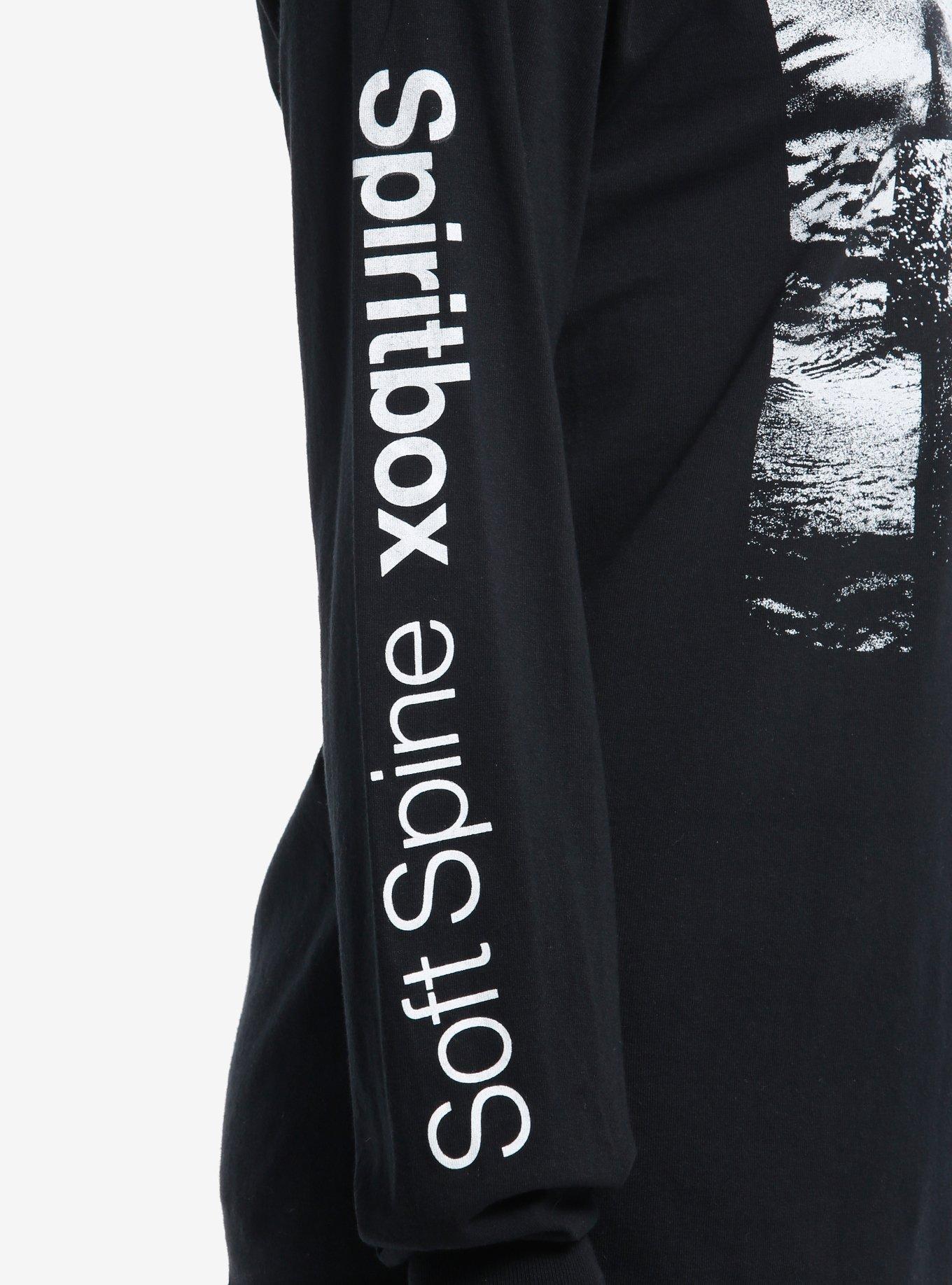 Spiritbox Soft Spine Grid Collage Girls Long-Sleeve T-Shirt, BLACK, alternate