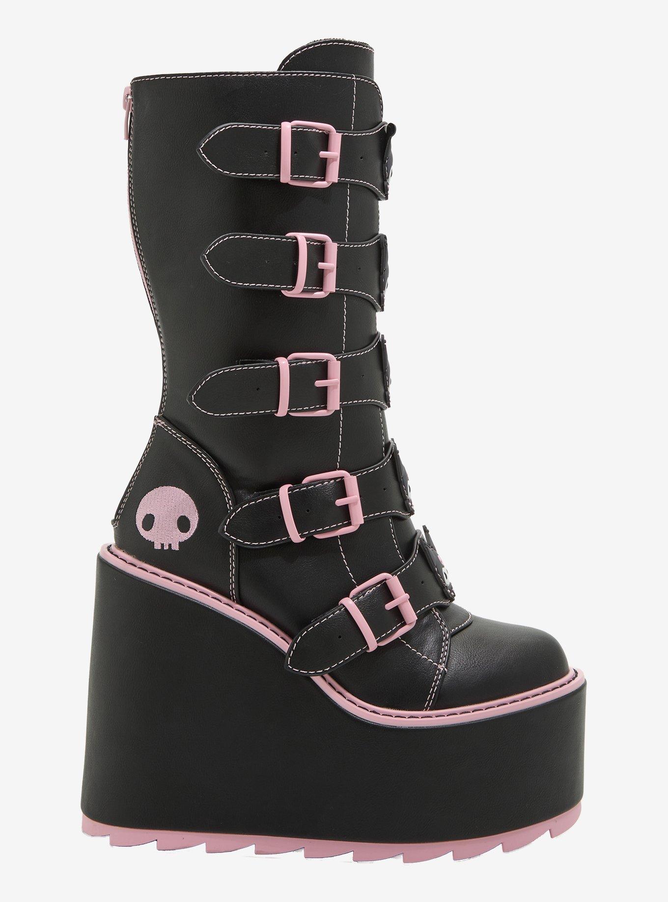 YRU Kuromi Dune Platform Boots, , hi-res