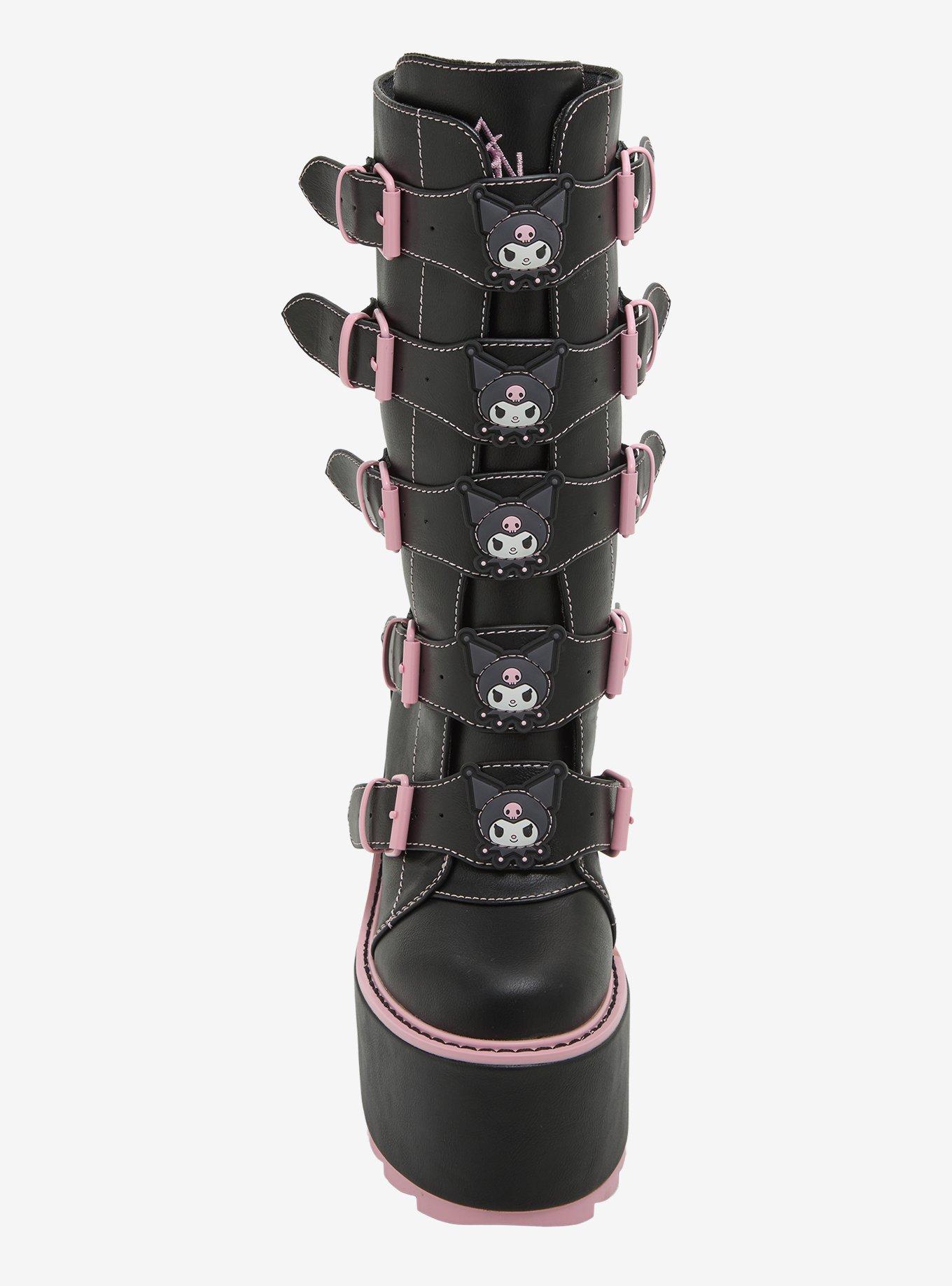 YRU Kuromi Dune Platform Boots, MULTI, alternate