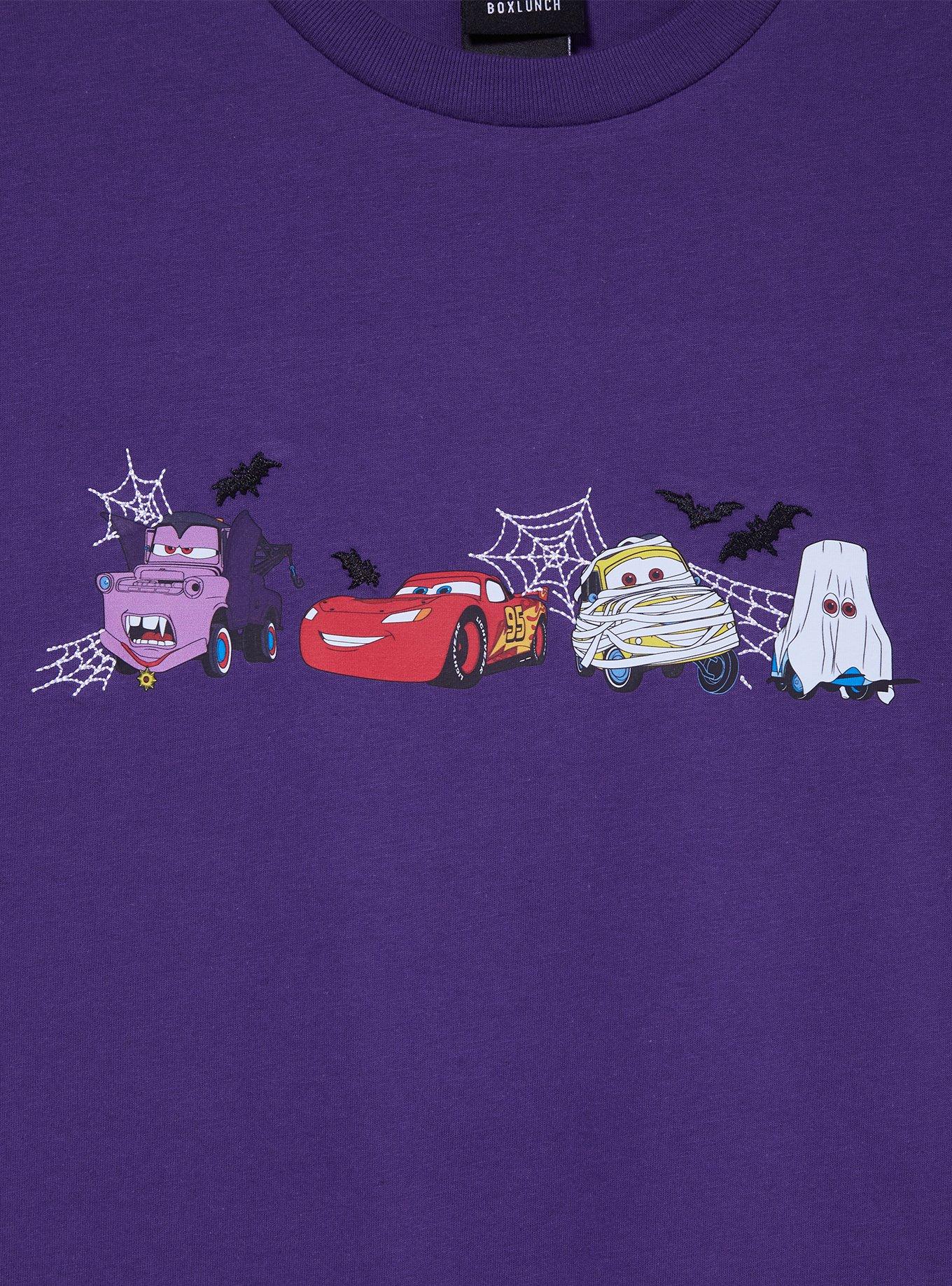 Disney Pixar Cars Halloween Costumes Women's T-Shirt - BoxLunch Exclusive, PURPLE, alternate