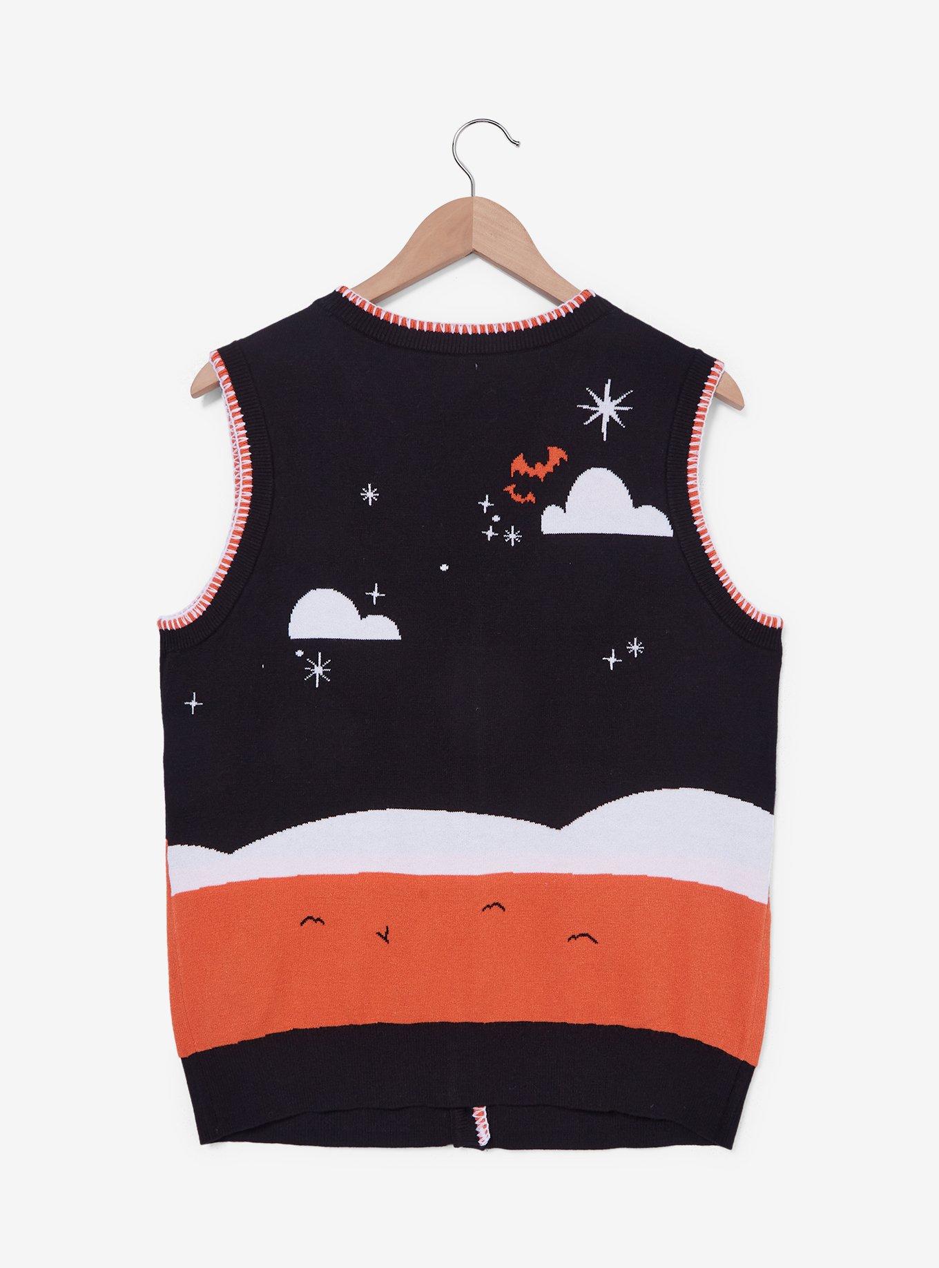 Disney Mickey & Friends Halloween Costumes Women's Sweater Vest - BoxLunch Exclusive, MULTI, alternate