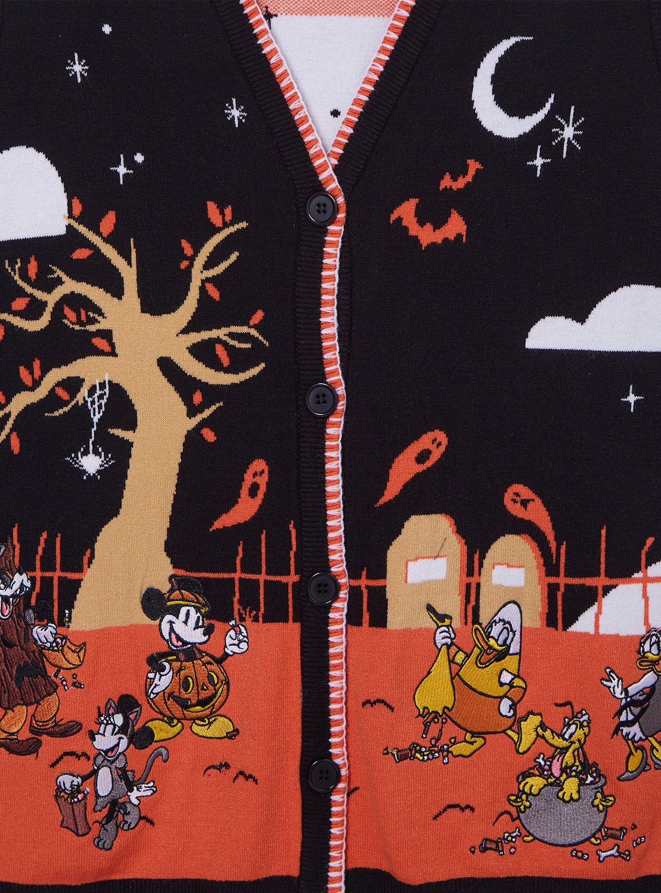 Disney Mickey & Friends Halloween Costumes Women's Sweater Vest - BoxLunch Exclusive, MULTI, alternate