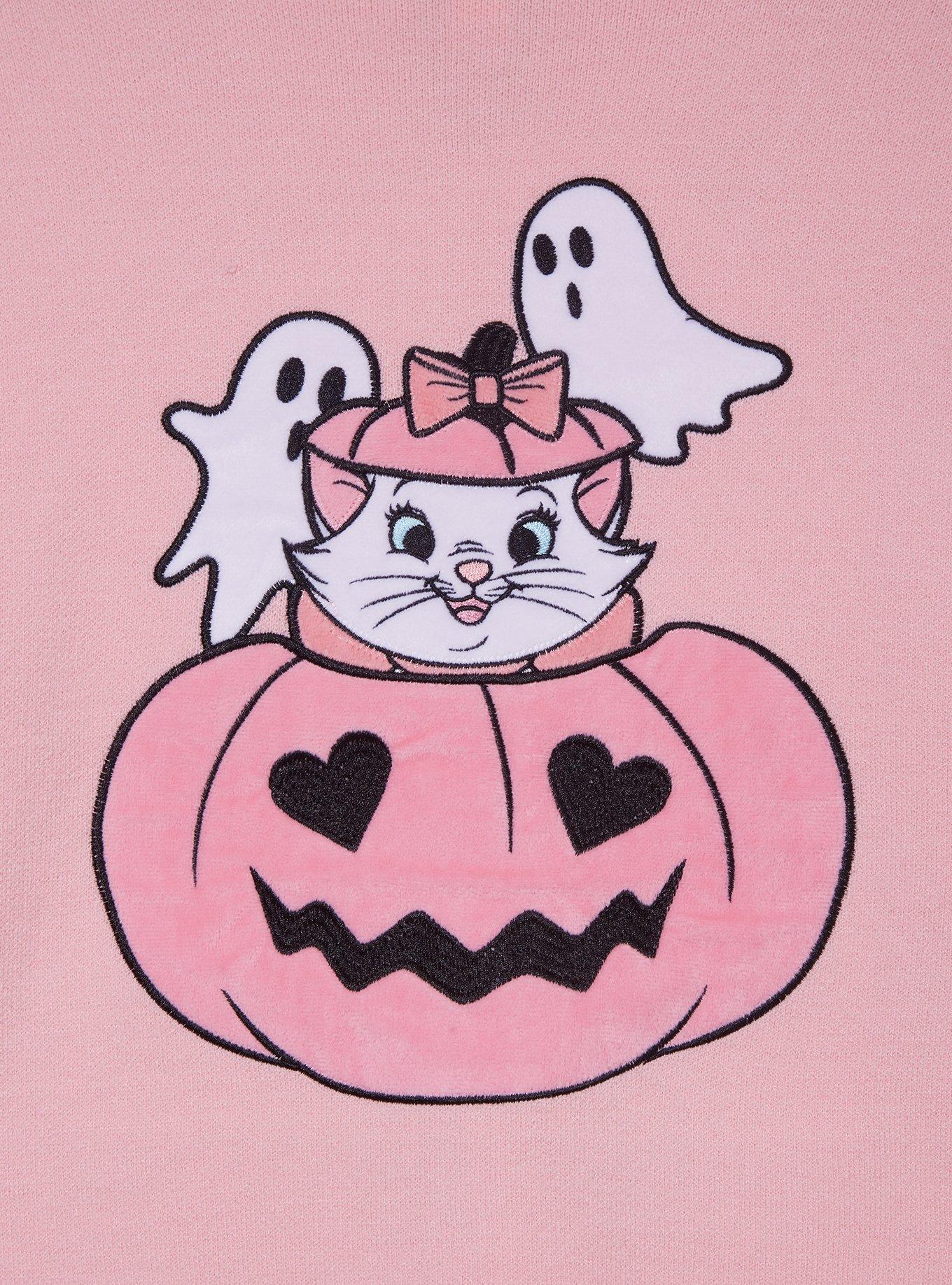 Disney The Aristocats Marie Halloween Icons Women's Cardigan - BoxLunch Exclusive, LIGHT PINK, alternate