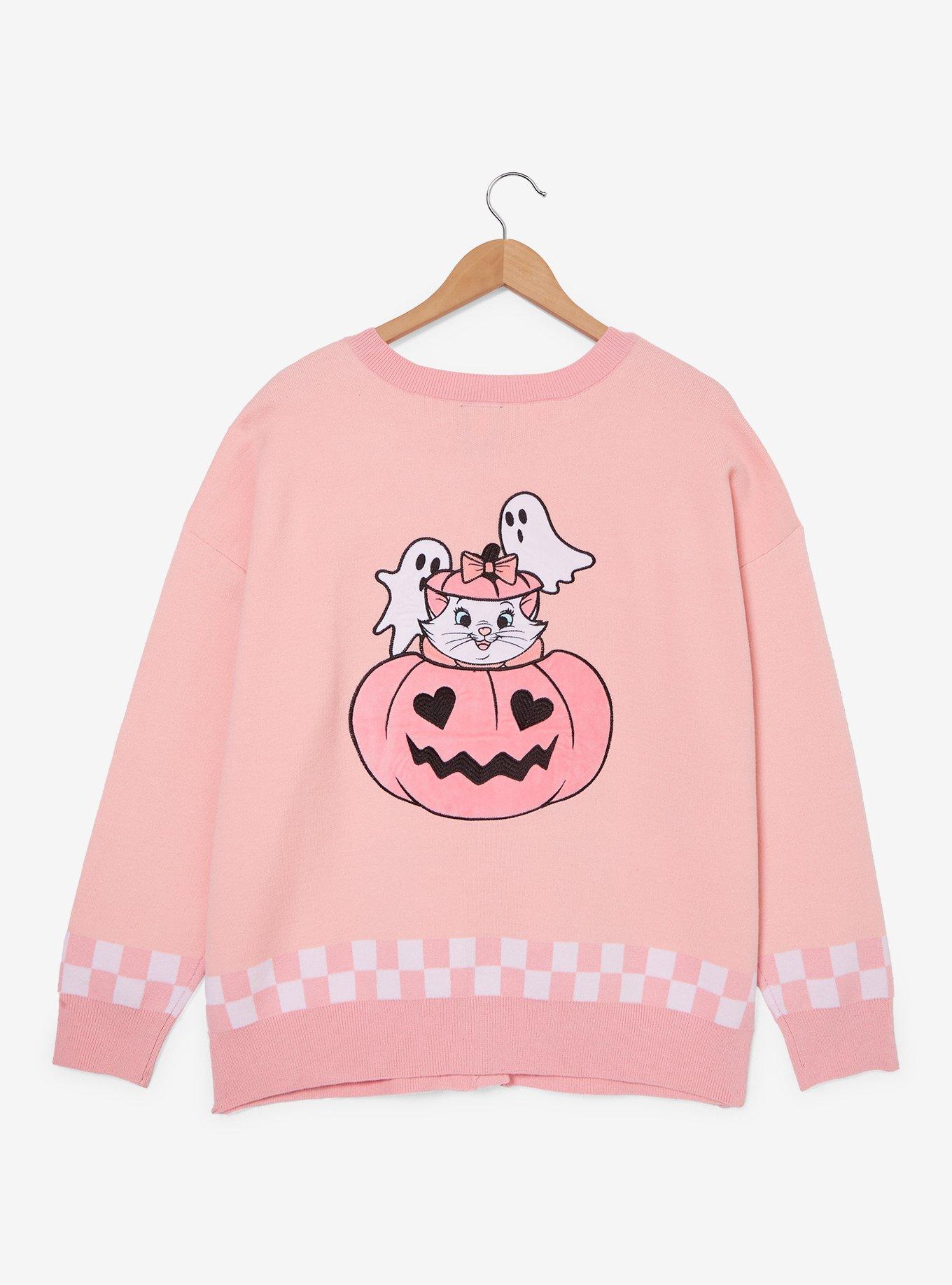 Disney The Aristocats Marie Halloween Icons Women's Plus Size Cardigan - BoxLunch Exclusive, , hi-res