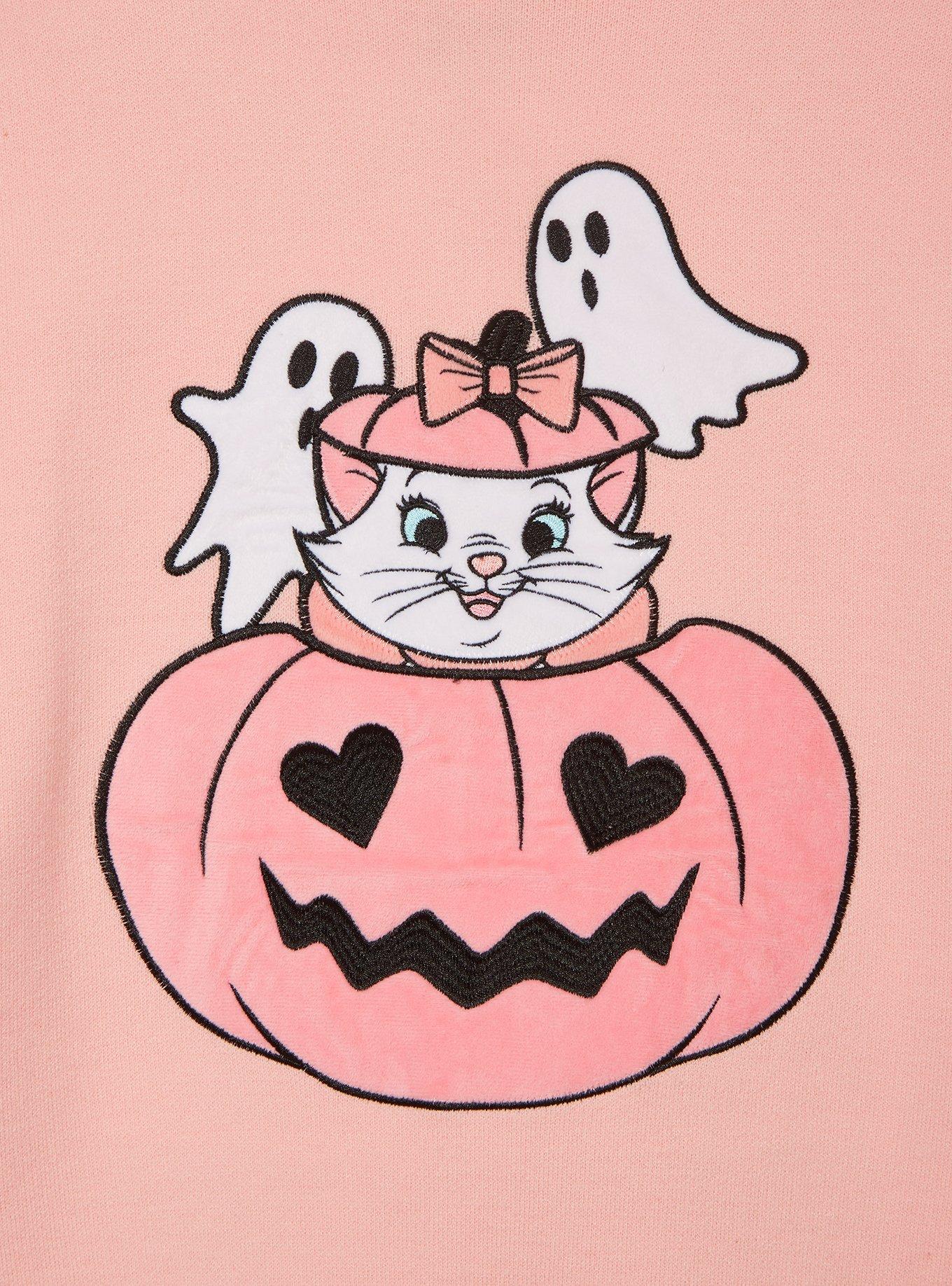 Disney The Aristocats Marie Halloween Icons Women's Plus Size Cardigan - BoxLunch Exclusive, LIGHT PINK, alternate