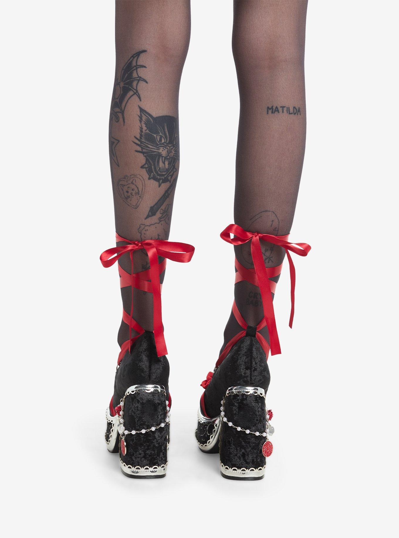 Koi X Twilight The Cold Ones Lace-Up Heels, MULTI, alternate