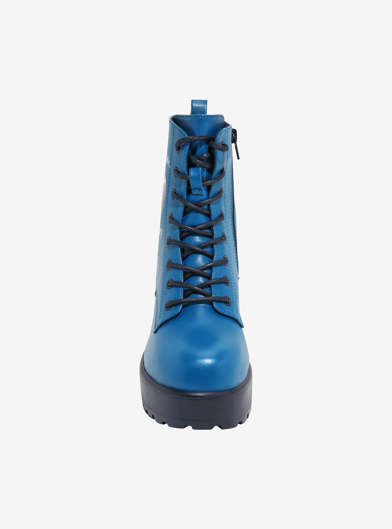 Koi X Twilight Hold On Spidermonkey Combat Boots, MULTI, alternate