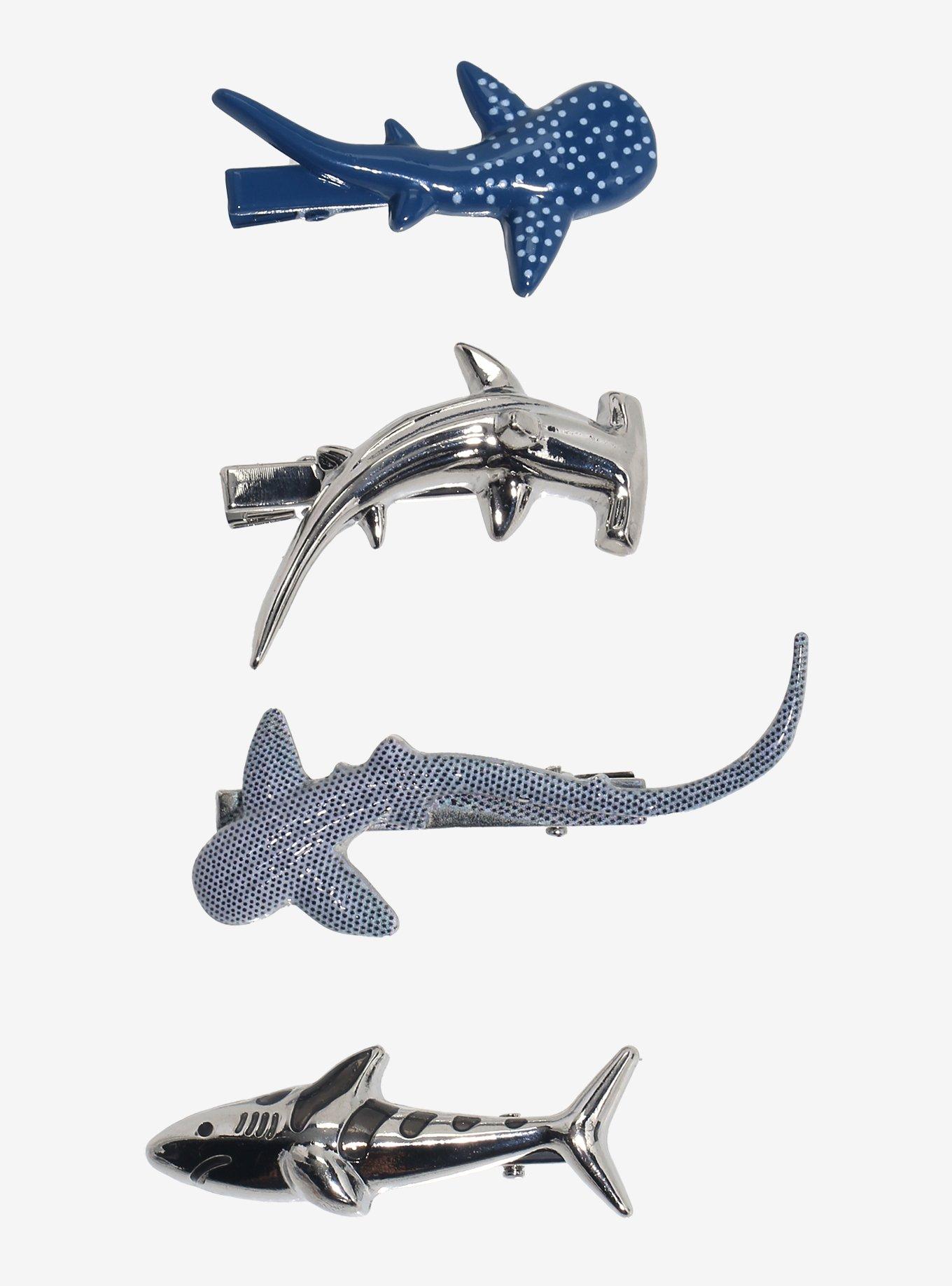 Shark Assortment Hair Clip Set, , hi-res