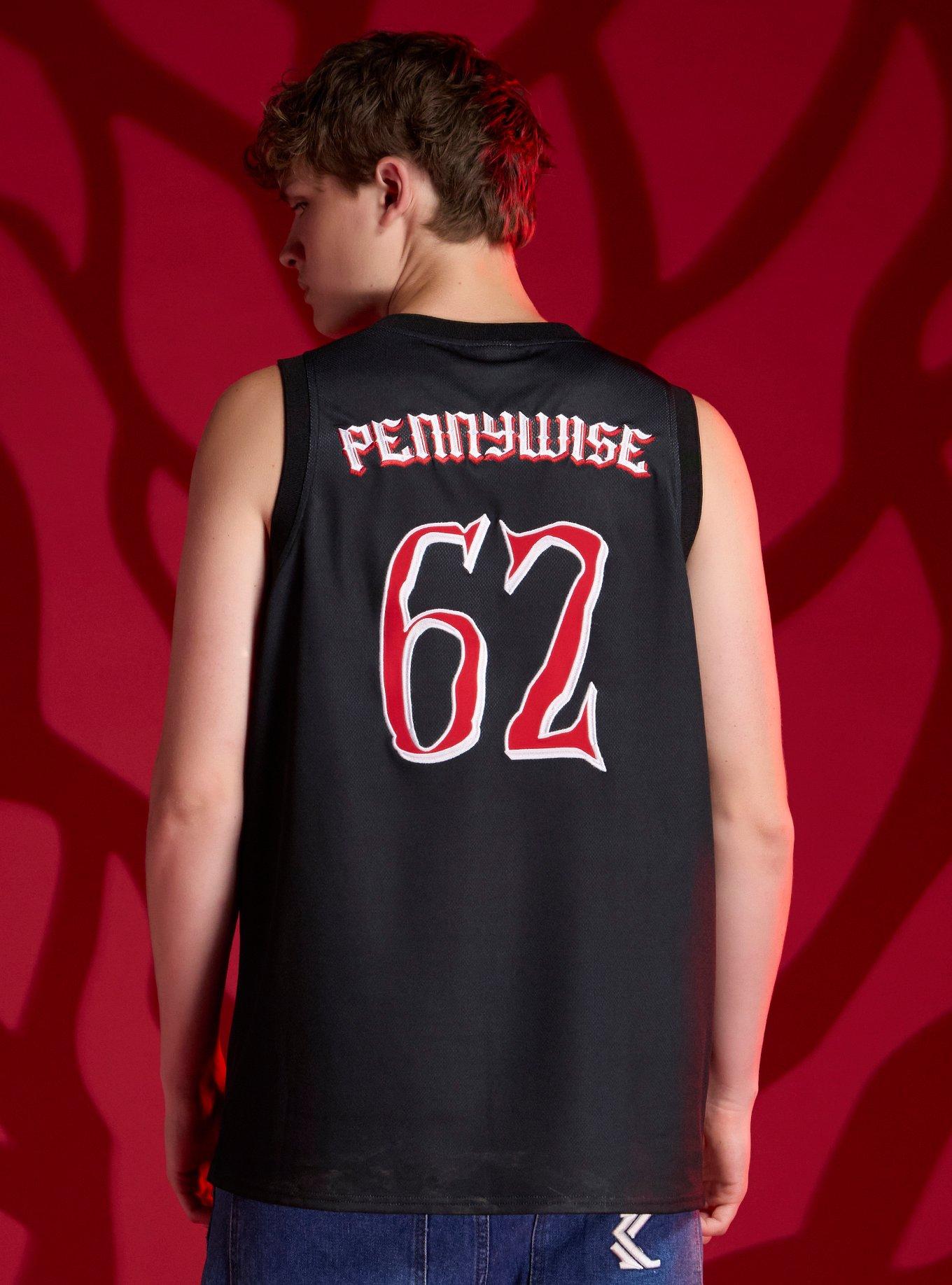 IT Pennywise Forest Face Basketball Jersey, , hi-res