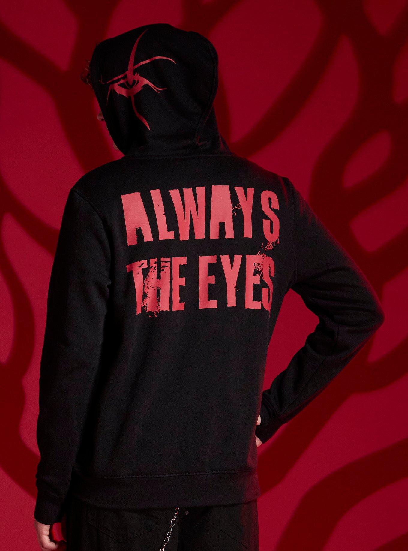 IT Pennywise Silhouette Eyes Hoodie, , hi-res