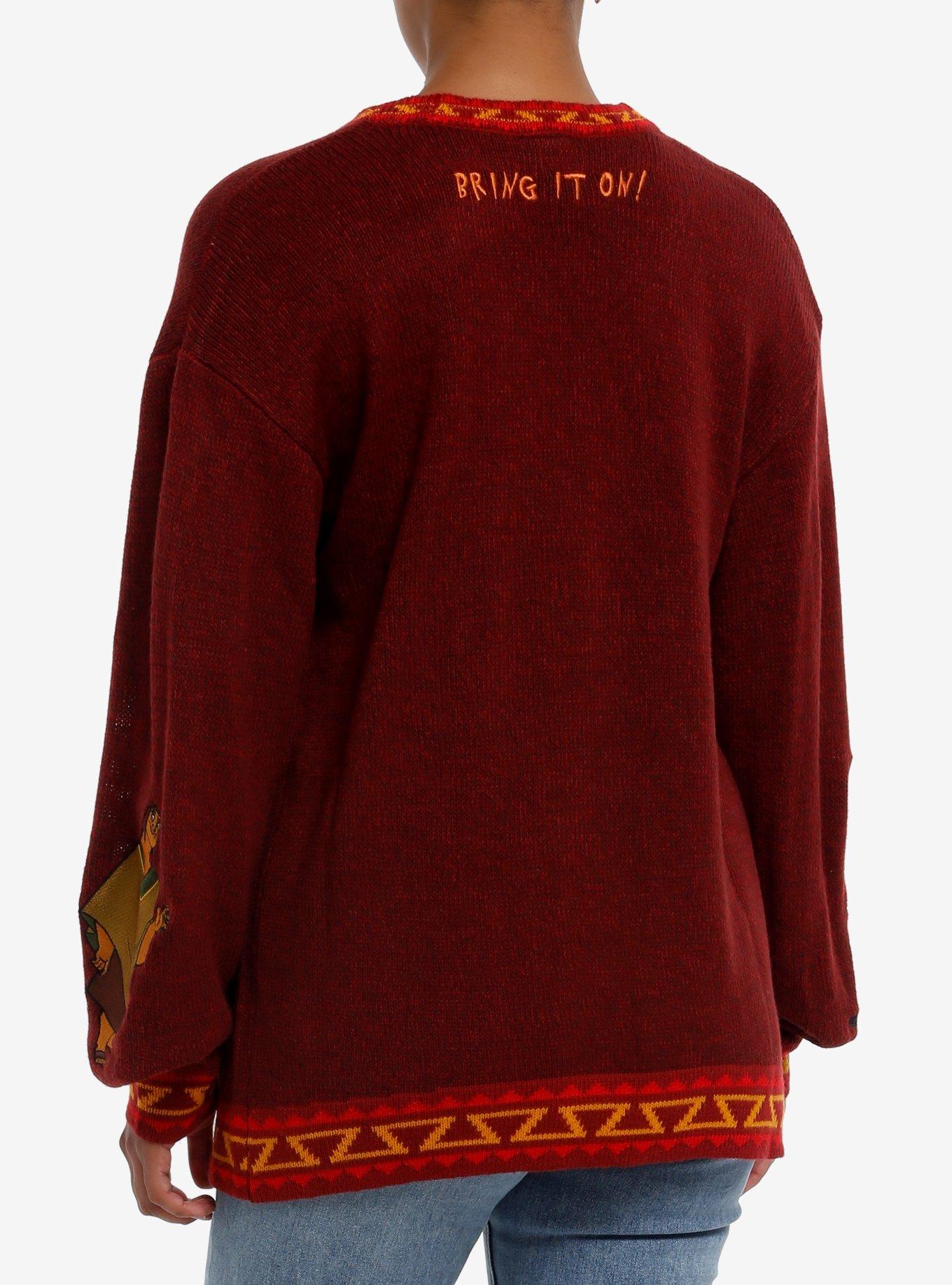 Her Universe Disney The Emperor's New Groove Character Girls Cardigan, MULTI, alternate