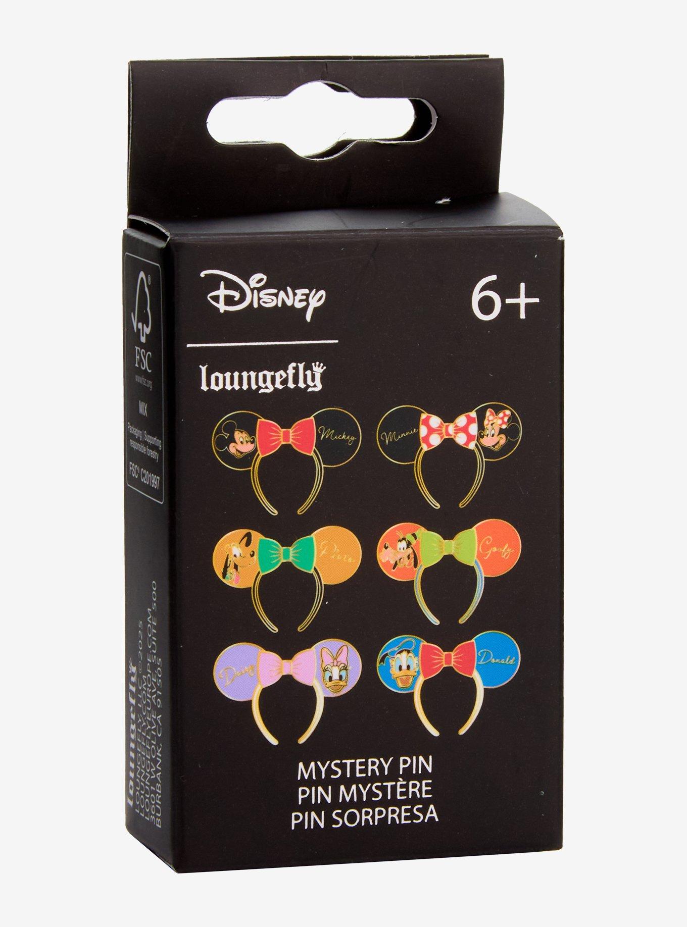 Loungefly Disney Mickey Mouse & Friends Mickey Ears Blind Box Enamel Pin - BoxLunch Exclusive, , hi-res