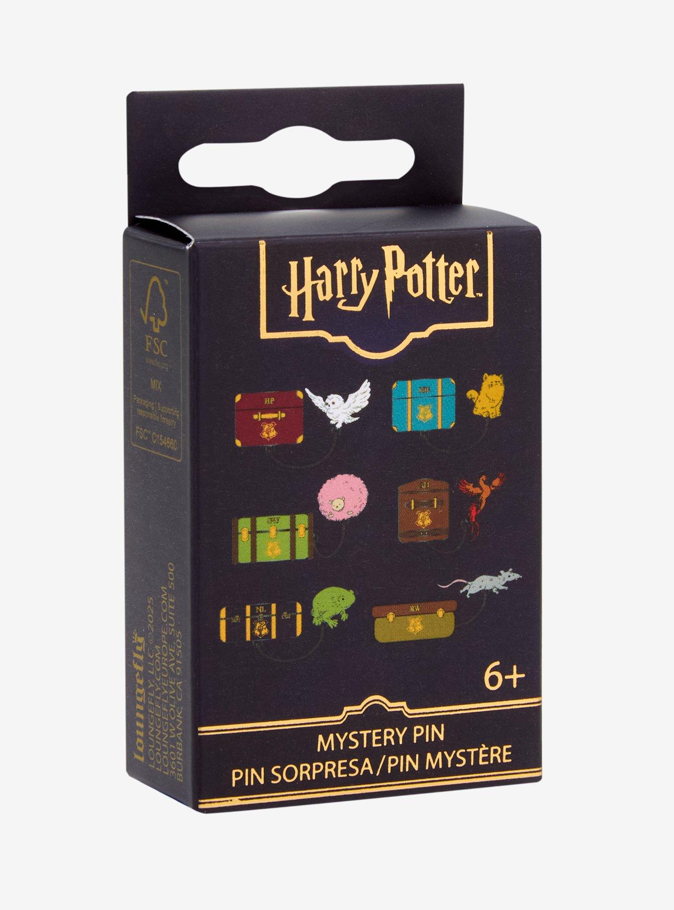Loungefly Harry Potter Luggage & Pet Dangling Blind Box Enamel Pin Set — BoxLunch Exclusive, , hi-res