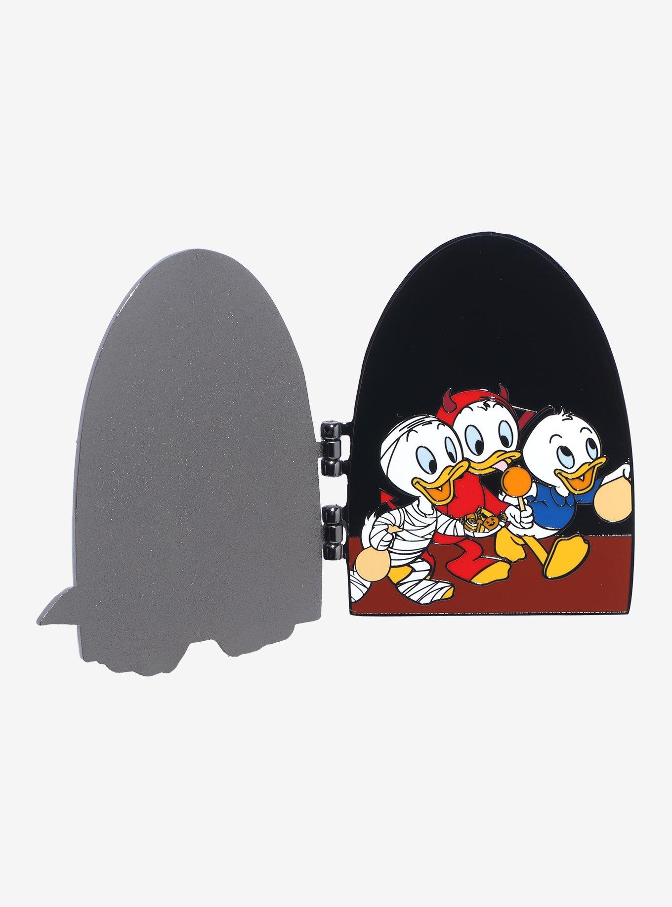 Loungefly Disney Donald Duck Trick-or-Treat Hinged Limited Edition Enamel Pin - BoxLunch Exclusive, , hi-res