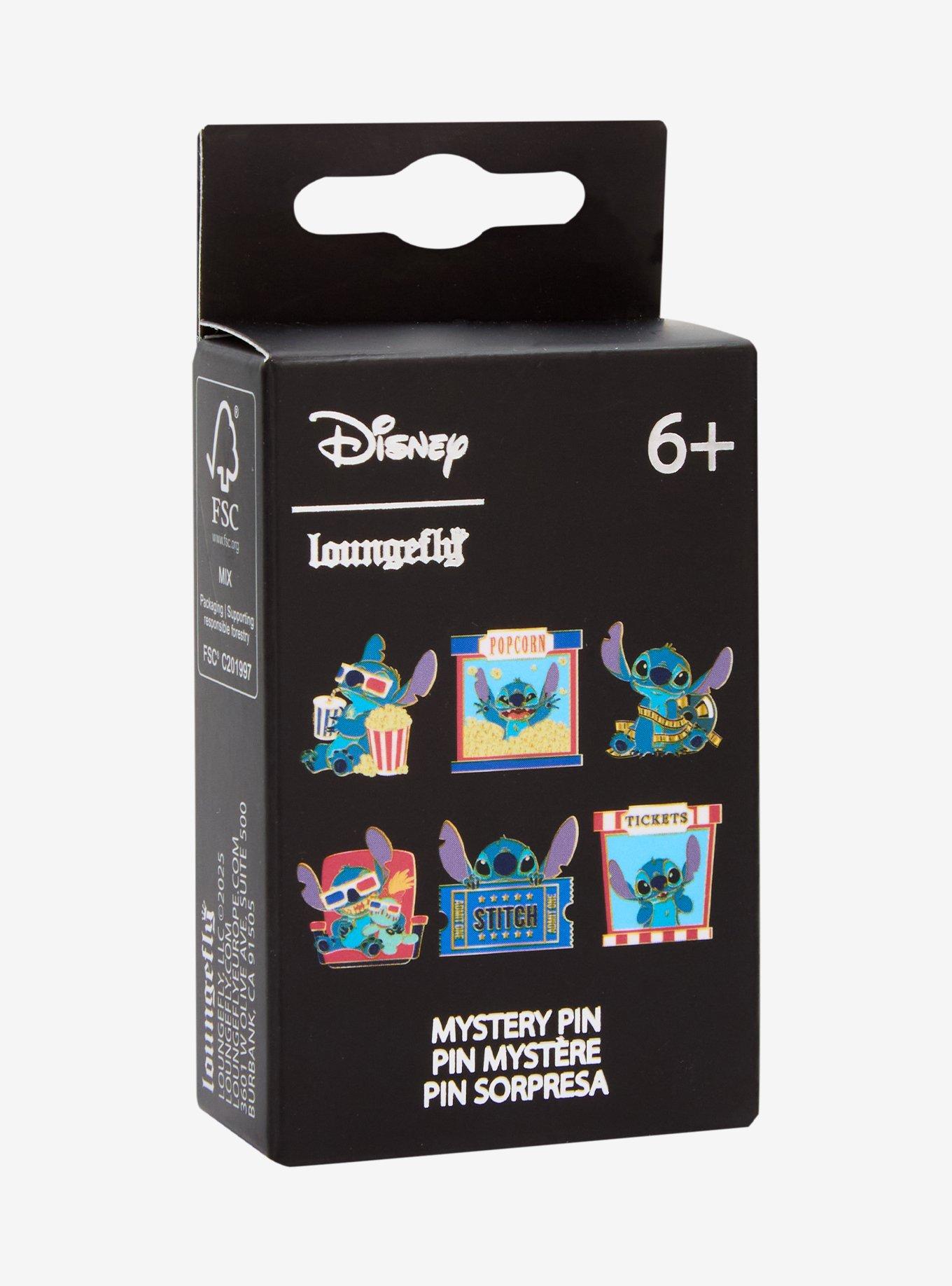 Loungefly Disney Lilo & Stitch Movie Theater Blind Box Enamel Pin — BoxLunch Exclusive, , hi-res