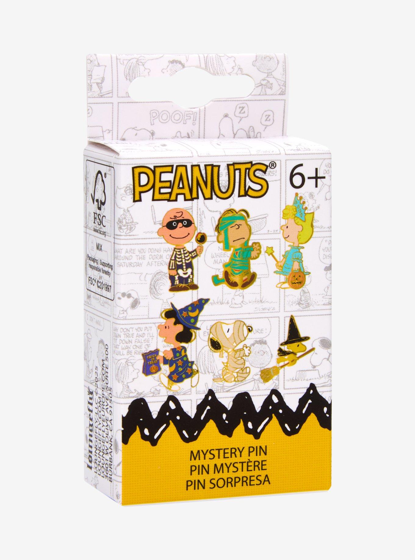 Loungefly Peanuts Characters Halloween Costumes Blind Box Enamel Pin — BoxLunch Exclusive, , hi-res