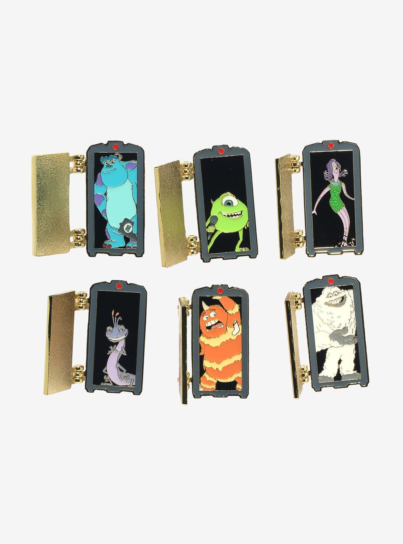 Loungefly Disney Pixar Monsters, Inc. Door Blind Box Hinged Pin — BoxLunch Exclusive, , hi-res