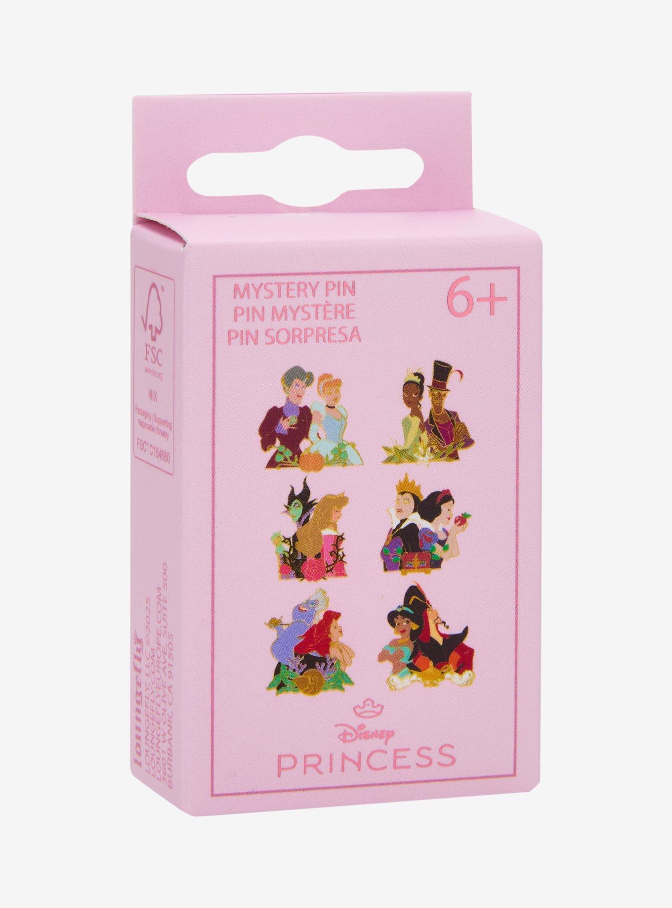 Loungefly Disney Princess & Villain Duo Blind Box Enamel Pin — BoxLunch Exclusive, , hi-res