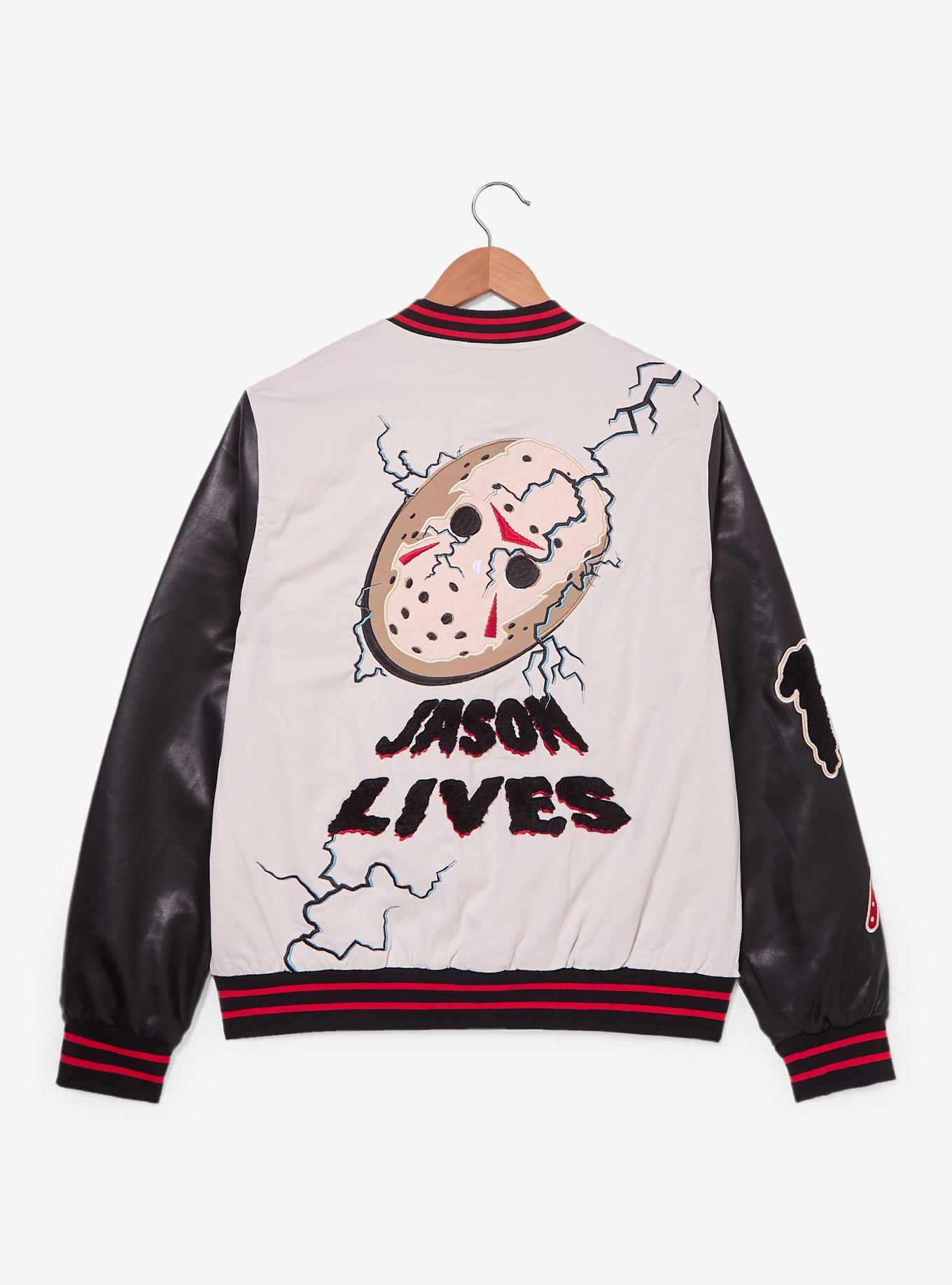 Friday the 13th Jason Voorhees Varsity Jacket - BoxLunch Exclusive, , hi-res
